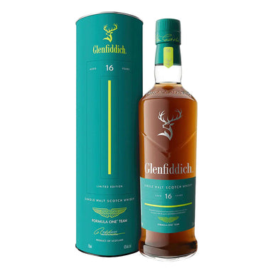 Glenfiddich 16 Year Old Aston Martin F1 Limited Edition Single Malt Scotch Whisky 700ml - Kent Street Cellars