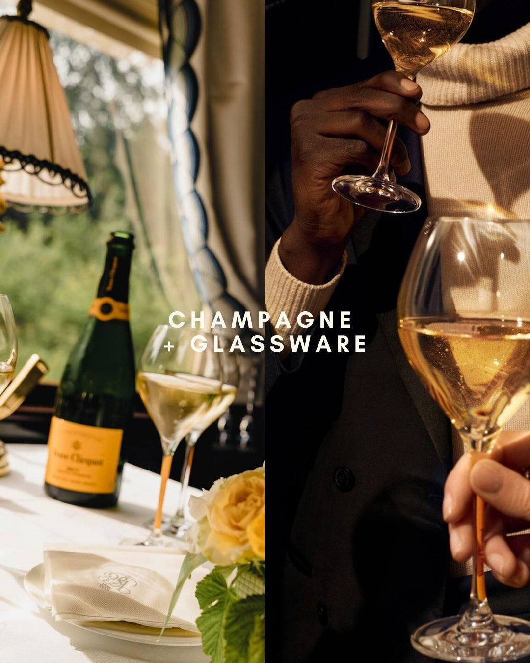 Champagne + Glassware Bundle | BFM24