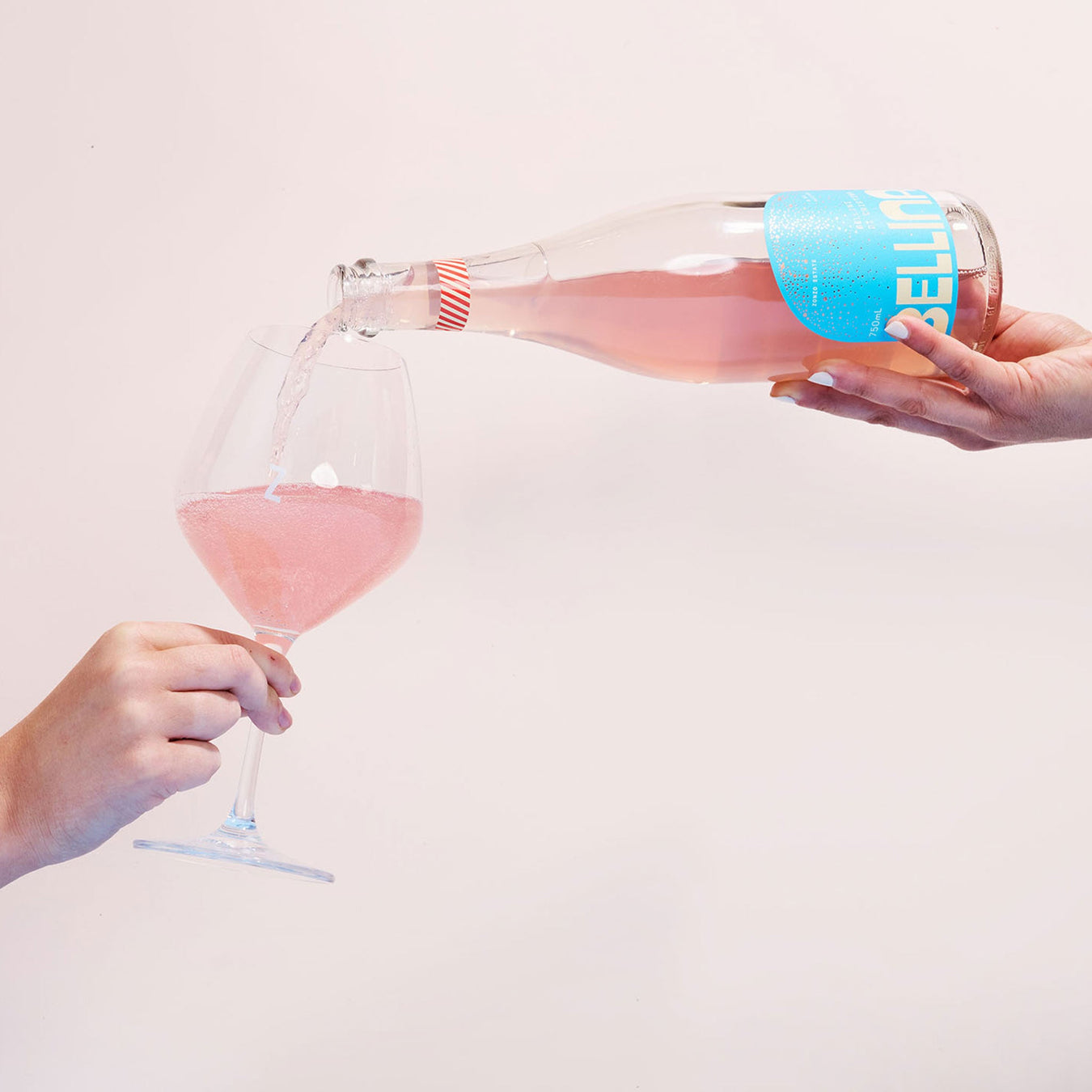 Zonzo Bellini being poured - Kent Street Cellars