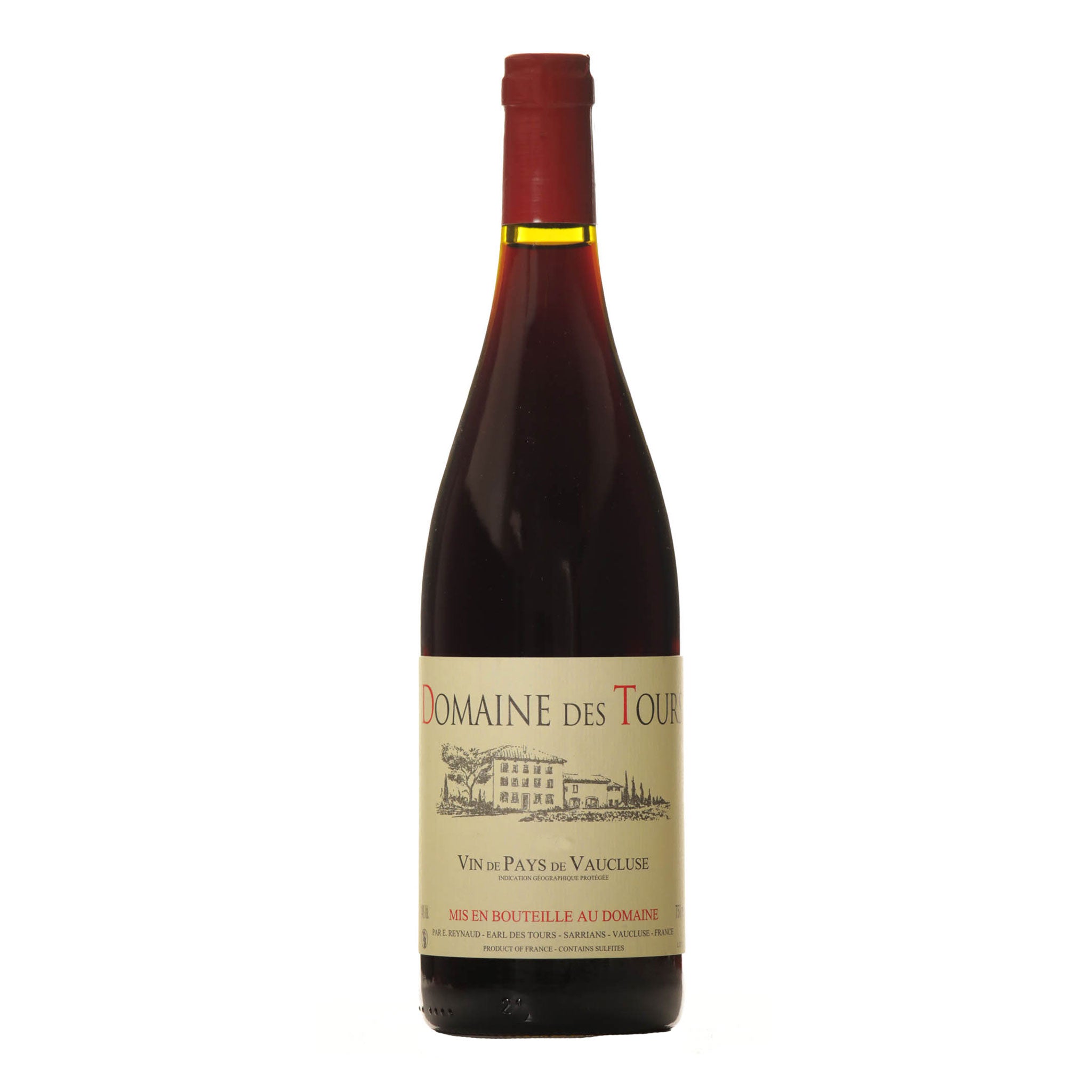 Domaine des Tours Vin de Pays de Vaucluse 2019