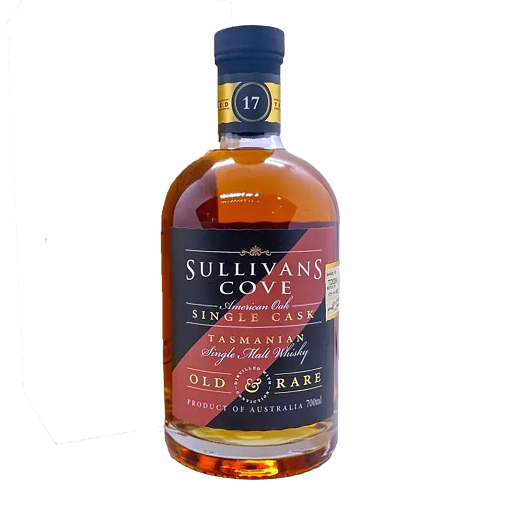 Sullivans Cove Old & Rare American Oak Second Fill Single Cask 17 Year Old Single Malt Whisky 700ml (TD0064)