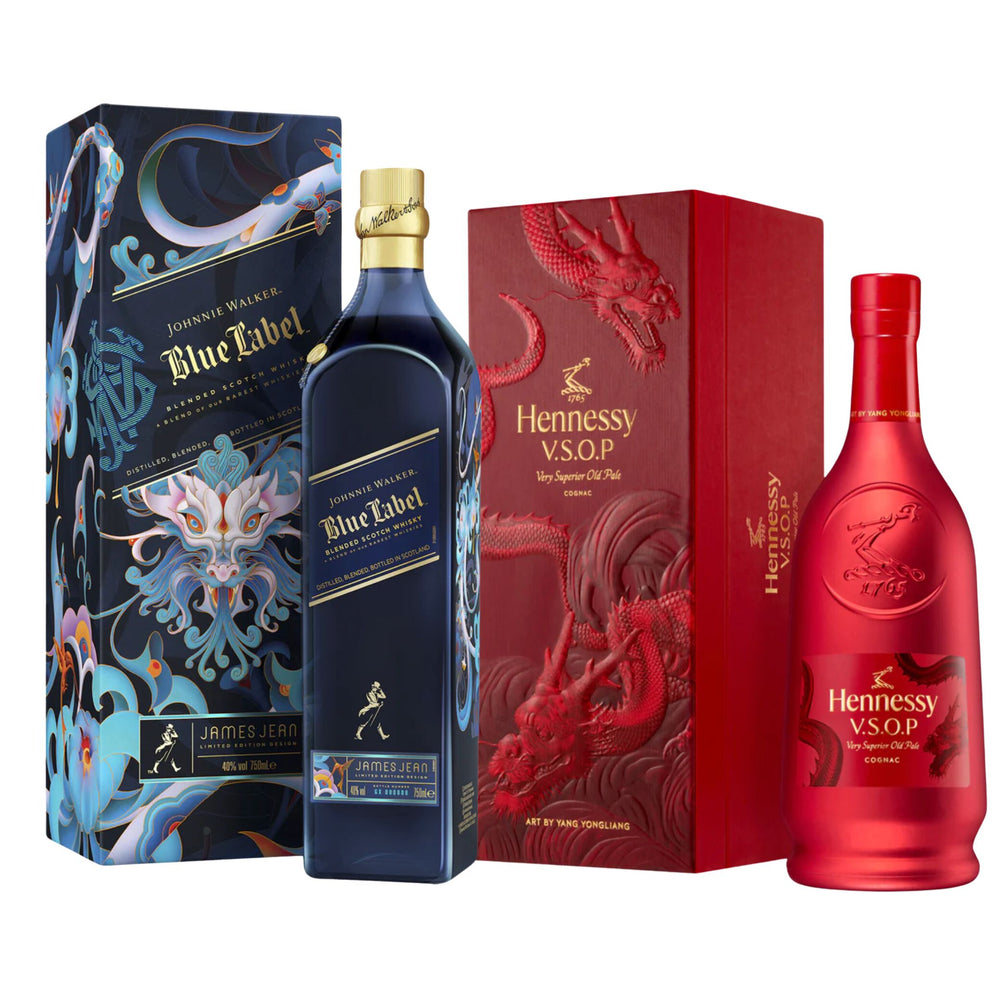 2024 Lunar New Year Bundle: Hennessy + Johnnie Walker