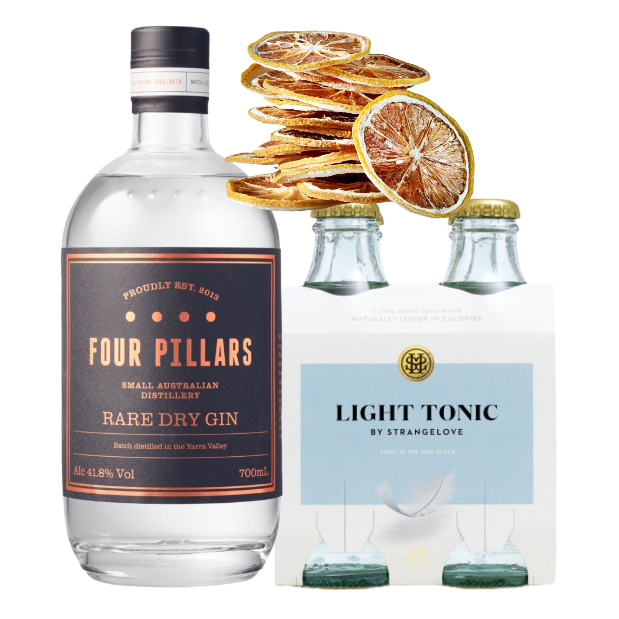 Four Pillars Rare Dry Gin & Tonic Citrus Twist Pack