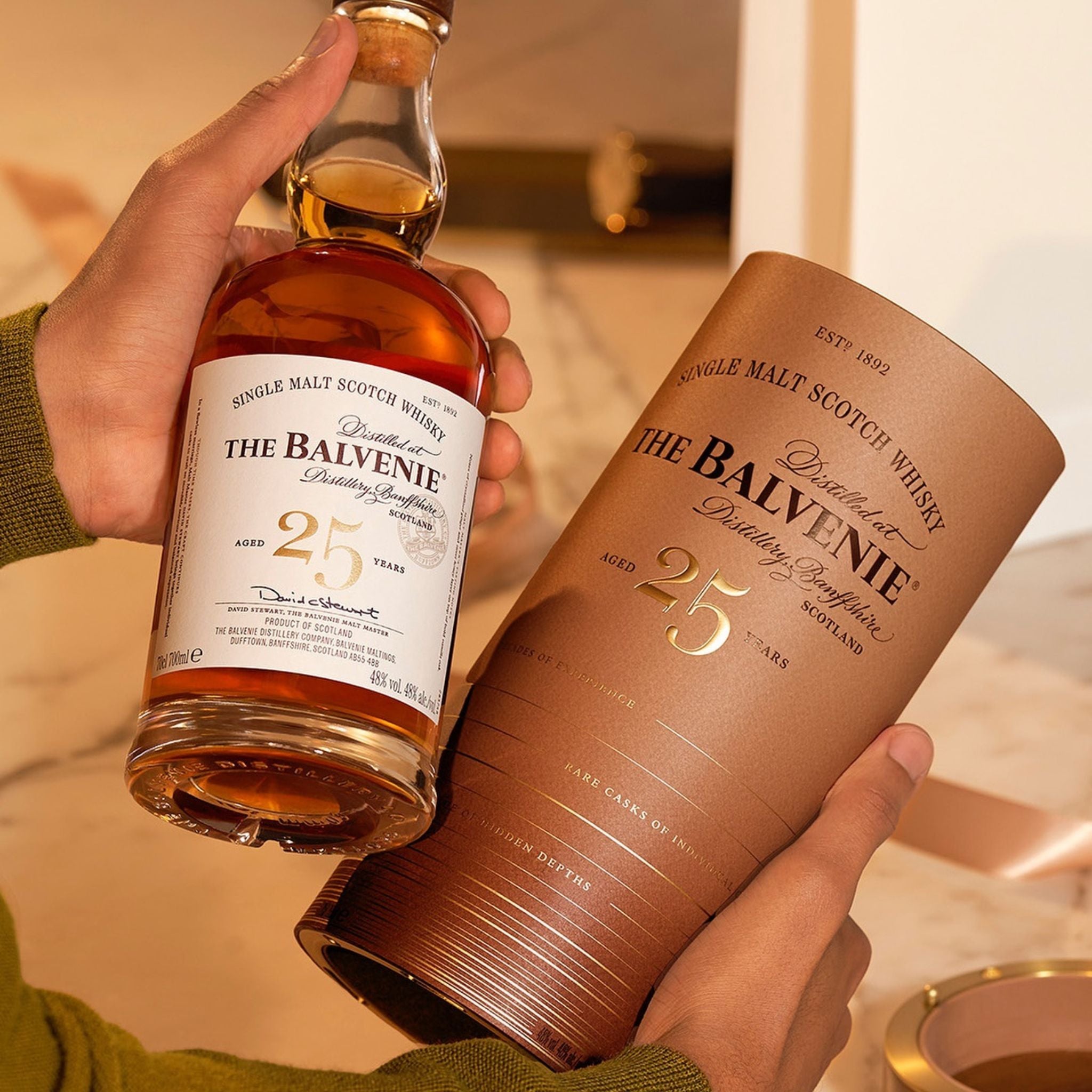 Balvenie 25 Year Old Rare Marriages Single Malt Scotch