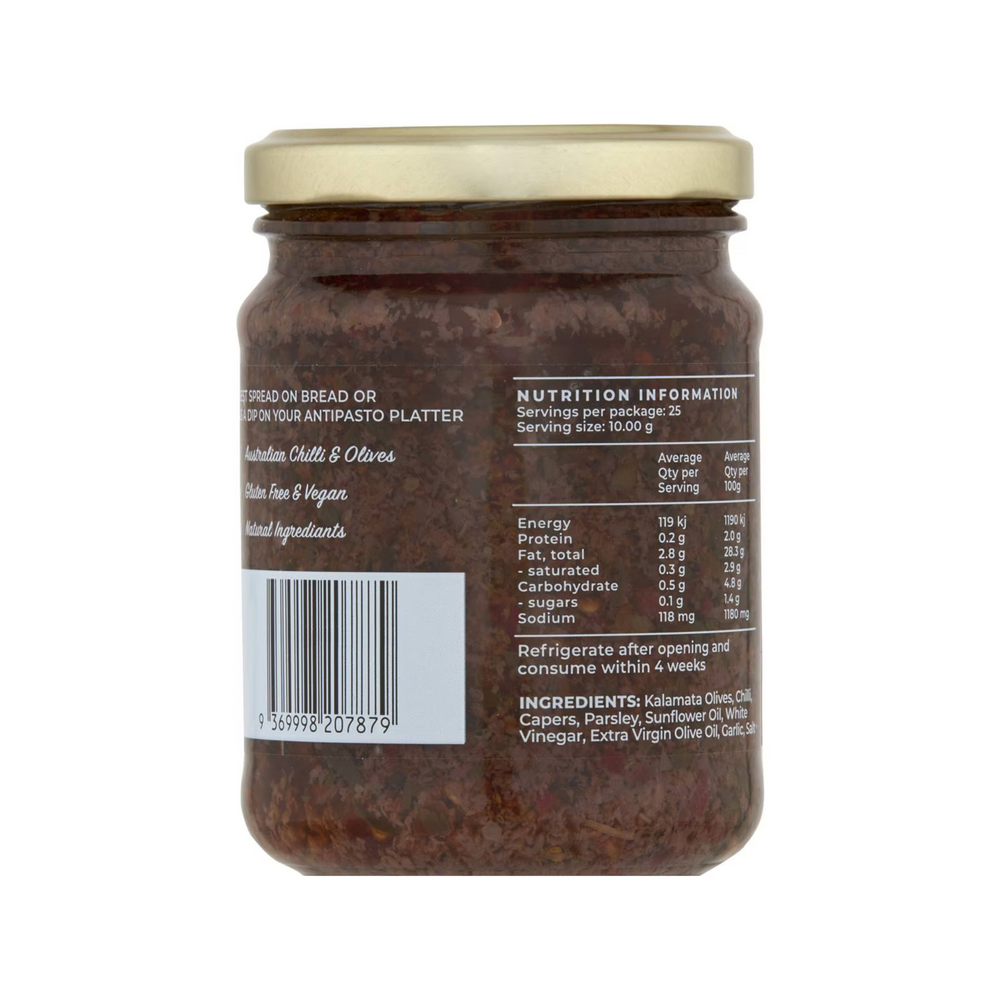 Bippi Chilli Olive Tapenade