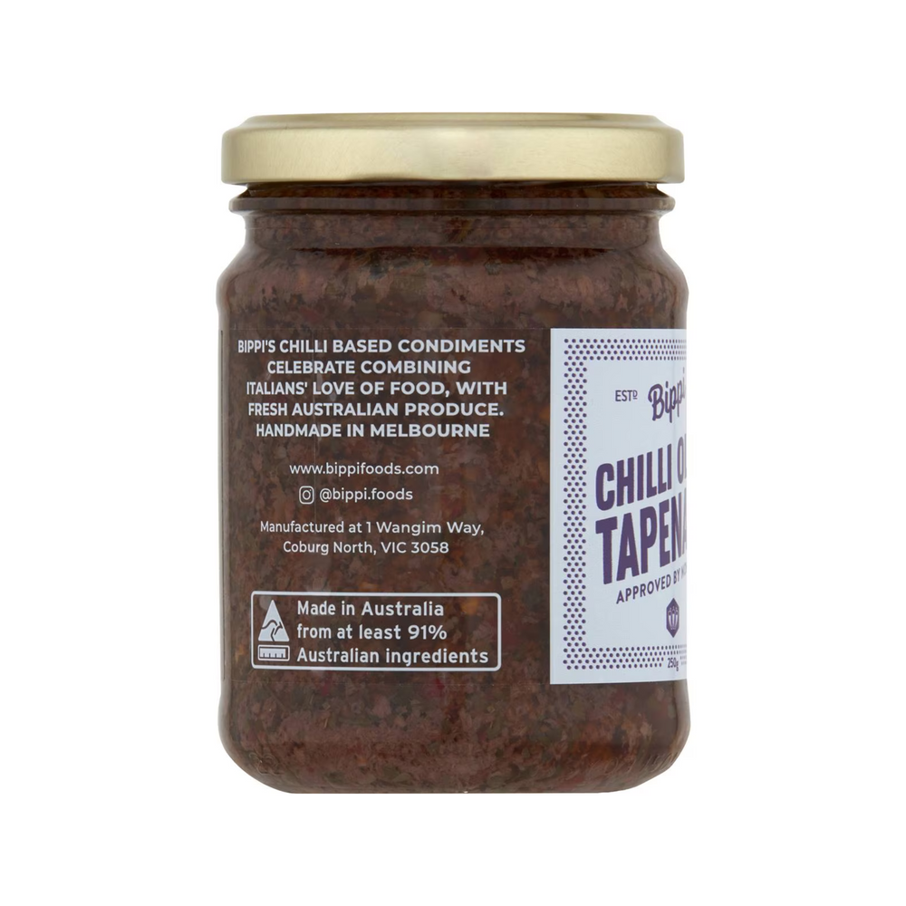 Bippi Chilli Olive Tapenade