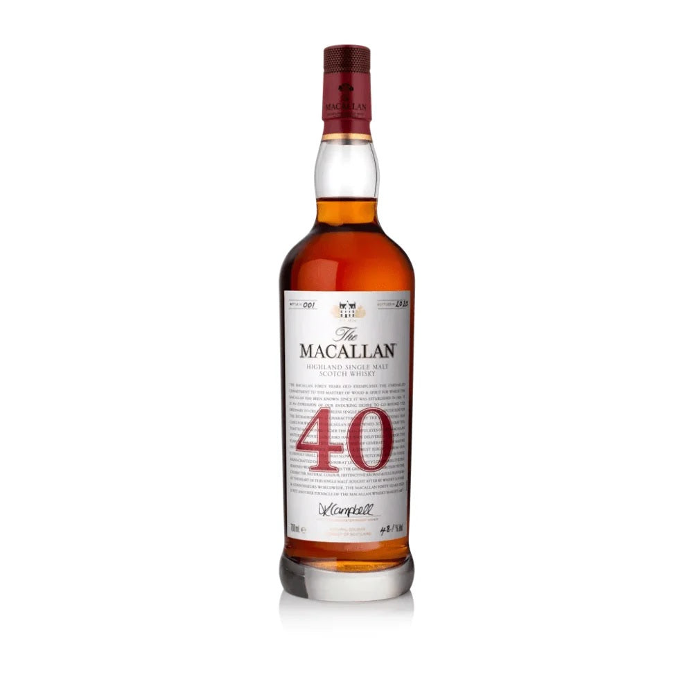 The Macallan Red Collection 40 Year Old Single Malt Scotch Whisky 700ml