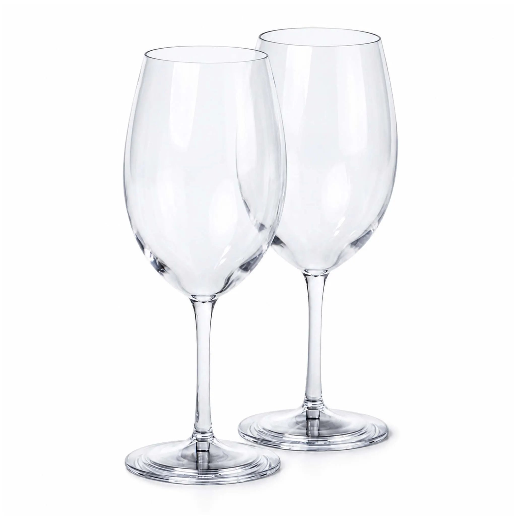 Stay Glassy Entertainer Duo Plastic Wine Glass (2 Pack)
