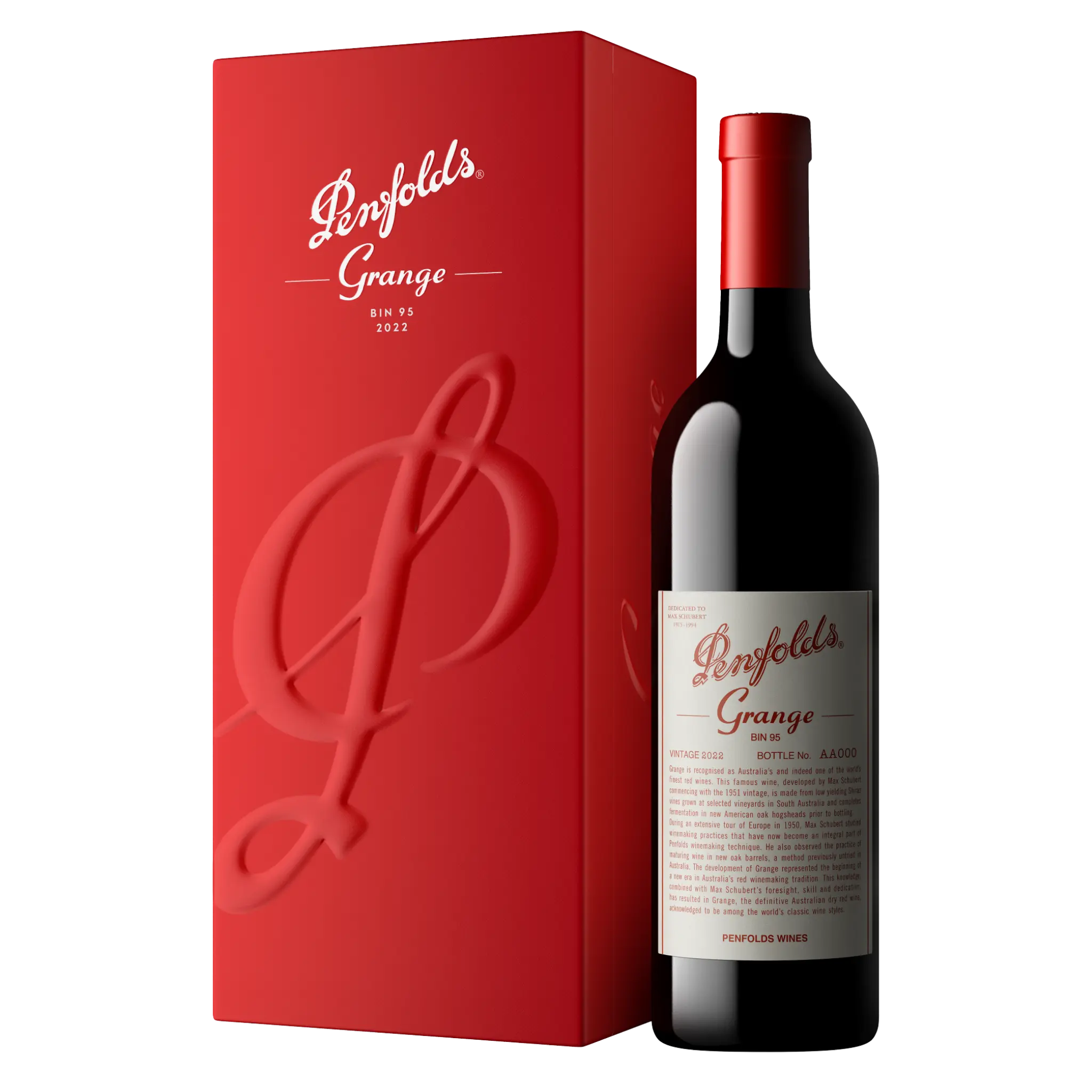 Penfolds Bin 95 Grange Shiraz 2022 (Gift Boxed) (Pre Order)