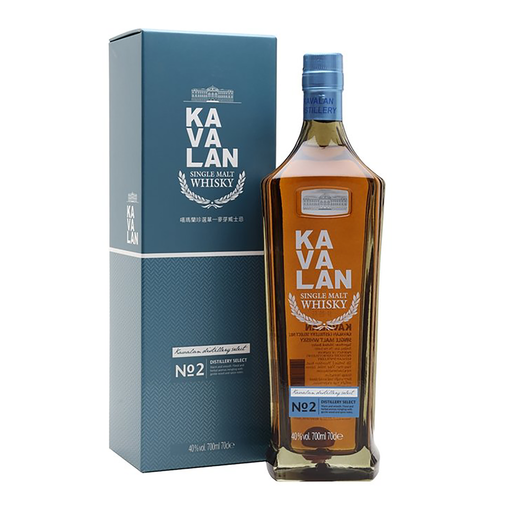 Kavalan Distillery Select No.2 Single Malt Taiwanese Whisky 700ml