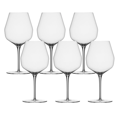 MARKTHOMAS No2120 Double Bend Red Expression Glass (6 Pack) - Kent Street Cellars