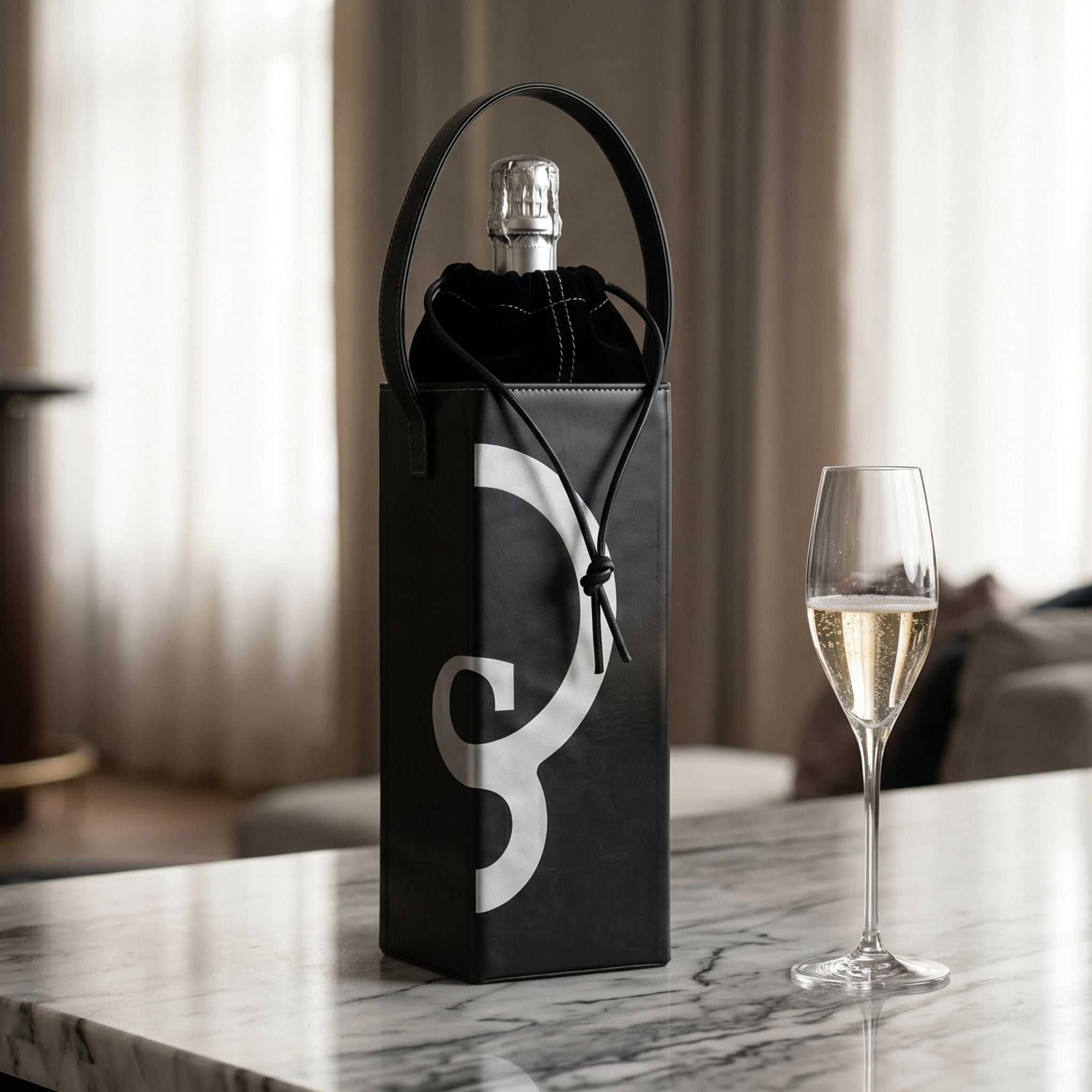 Billecart-Salmon Single Bottle Cooler Bag