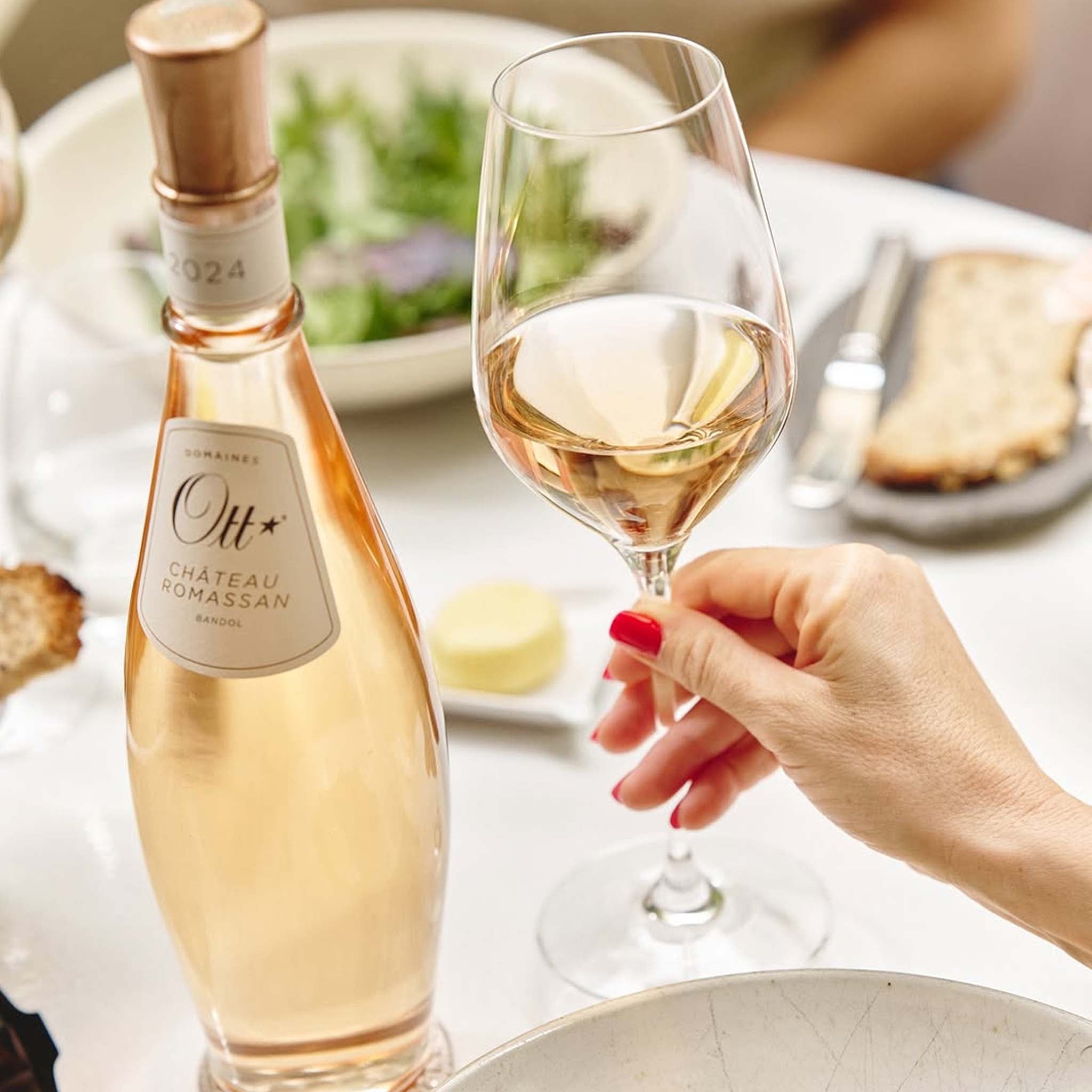 Domaines Ott Chateau Romassan Bandol Rose 2024 1.5L