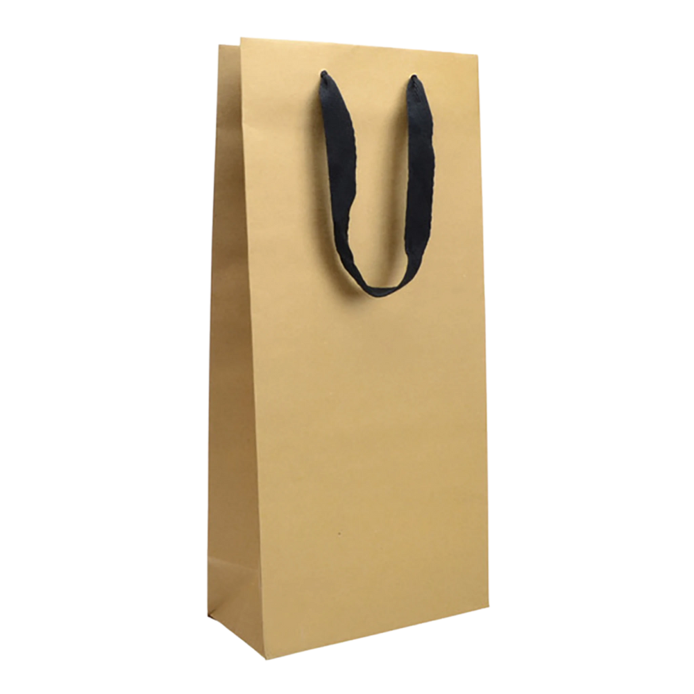 Double Bottle Gift Bag - Kraft - Kent Street Cellars