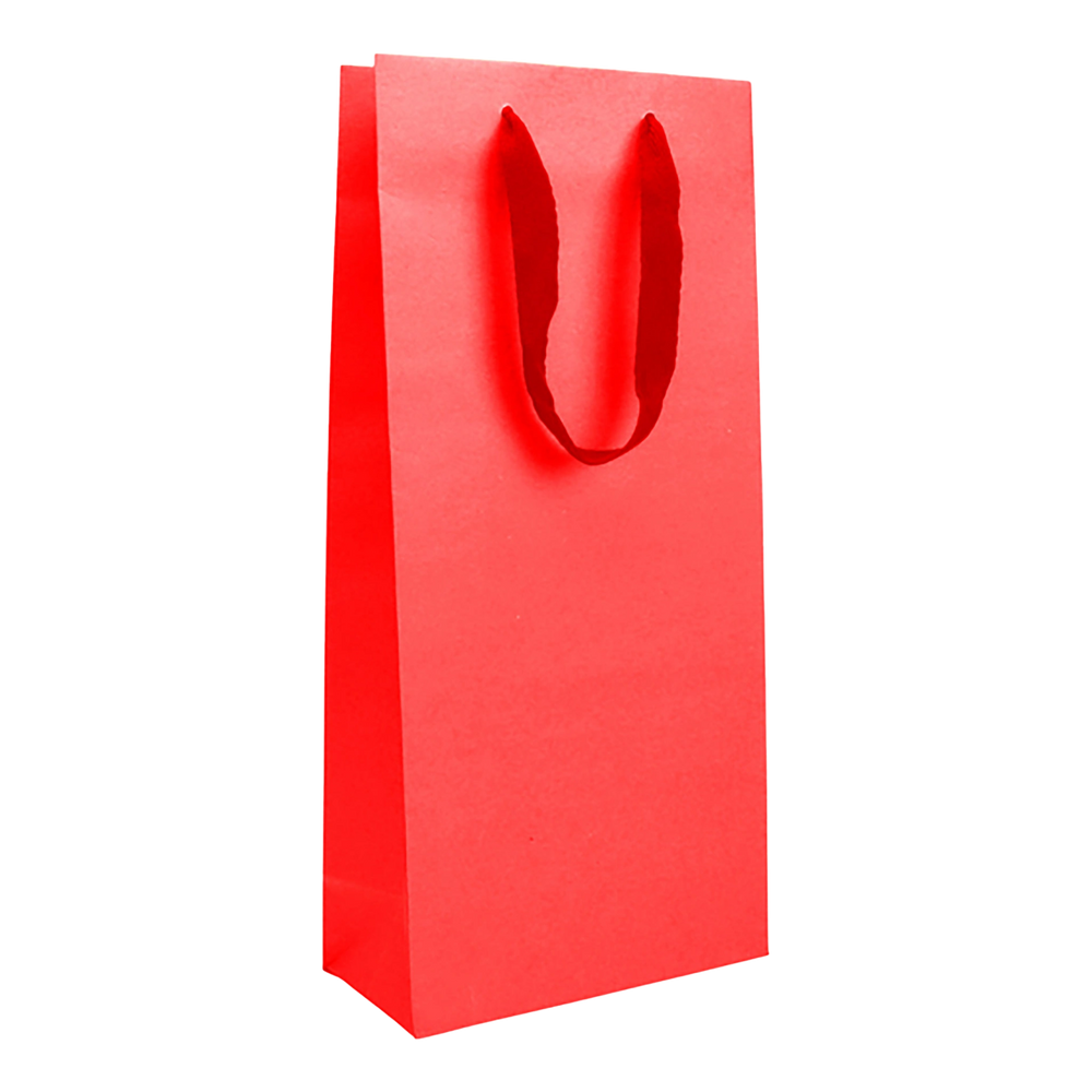 Double Bottle Gift Bag - Red - Kent Street Cellars