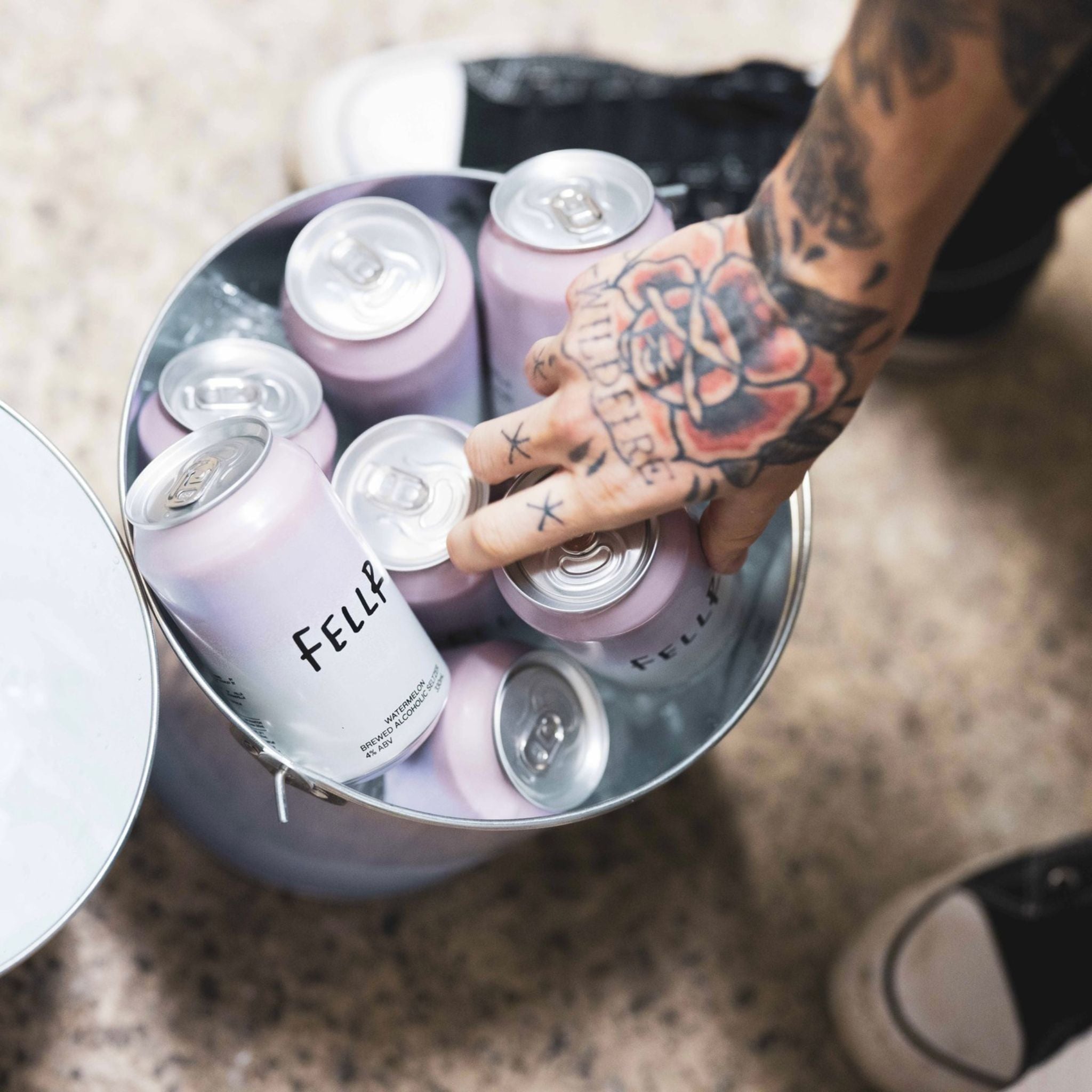 Fellr Watermelon Seltzer (4 Pack)