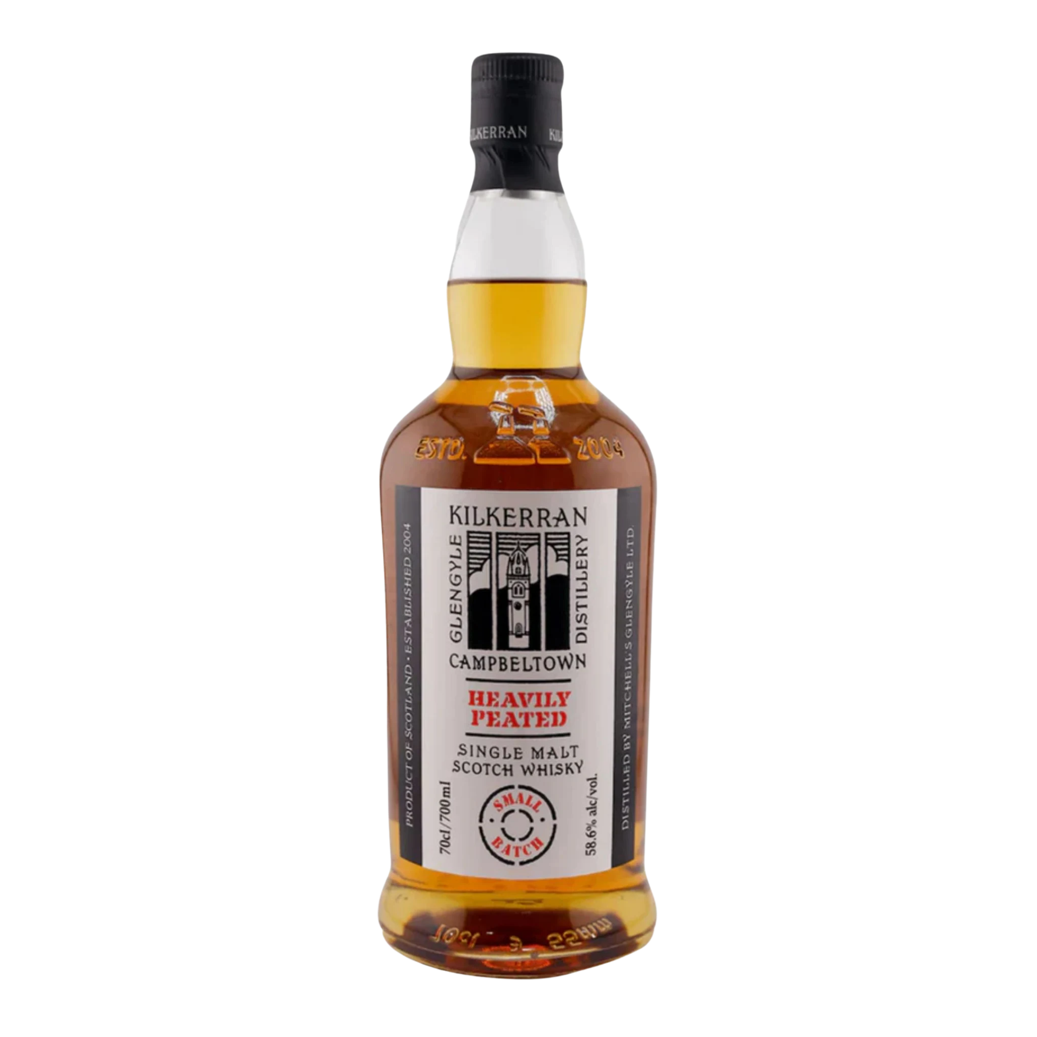 Glengyle Distillery Kilkerran Heavily Peated Cask Strength Single Malt Scotch Whisky 700ml (Batch 13)