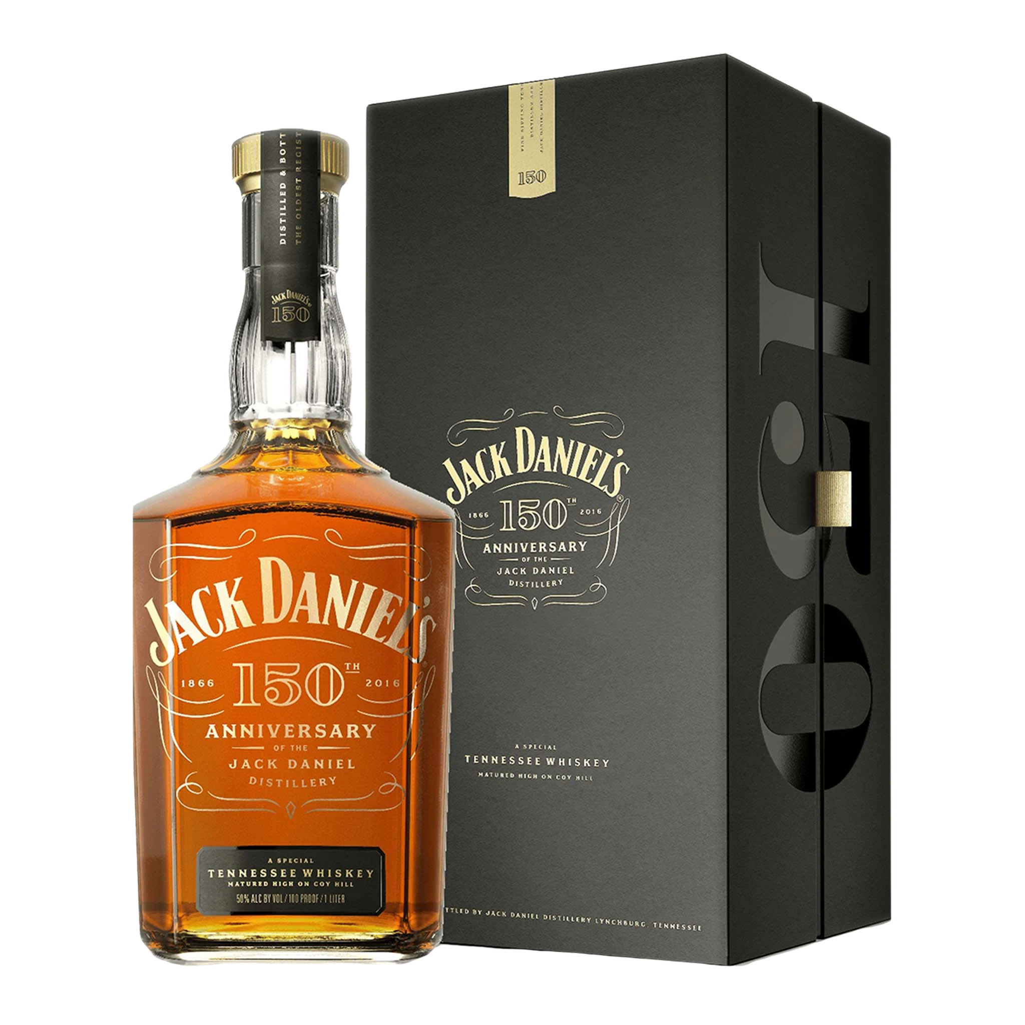 Jack Daniel's 150th Anniversary 100 Proof Tennessee Whiskey 1L