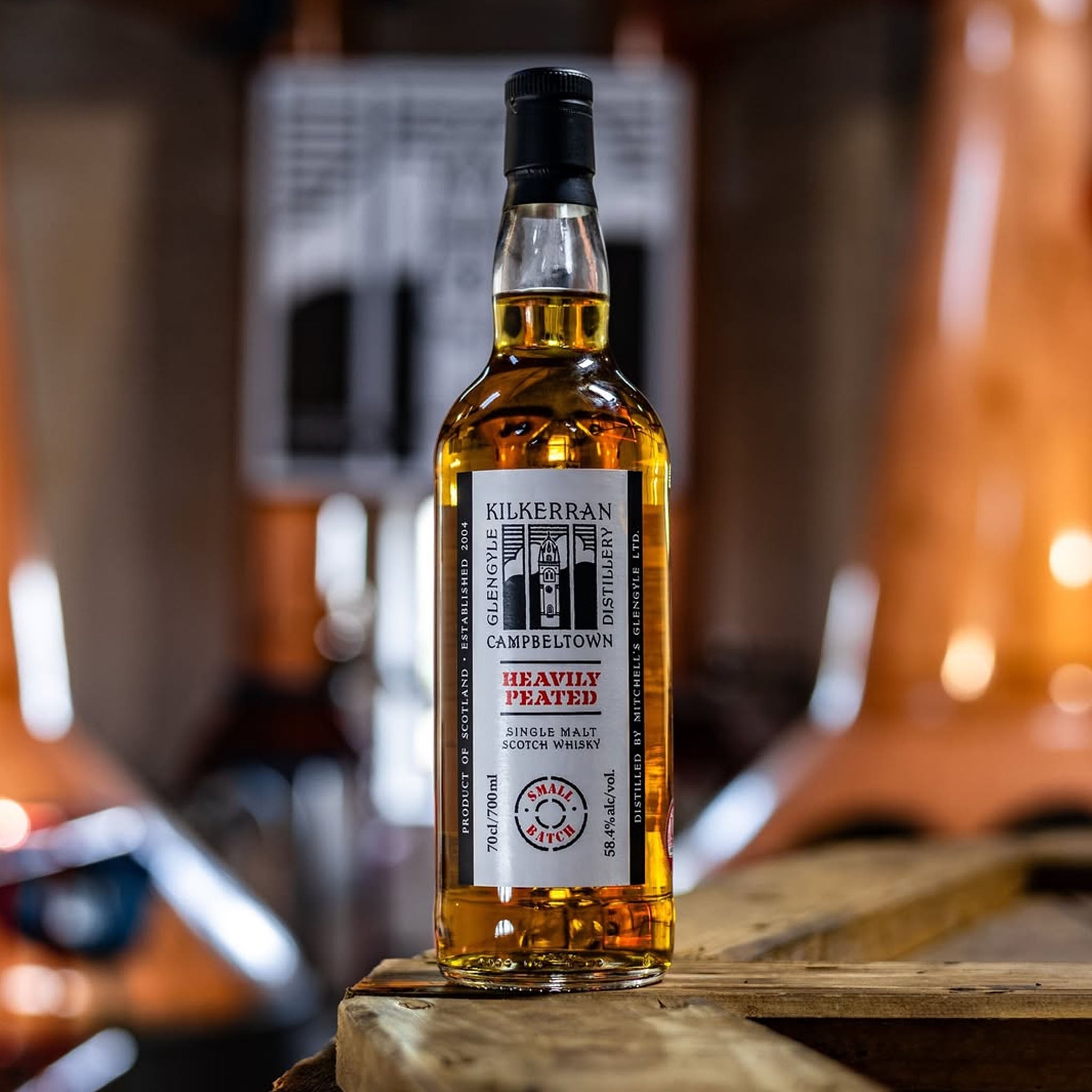 Glengyle Distillery Kilkerran Heavily Peated Cask Strength Single Malt Scotch Whisky 700ml (Batch 12)
