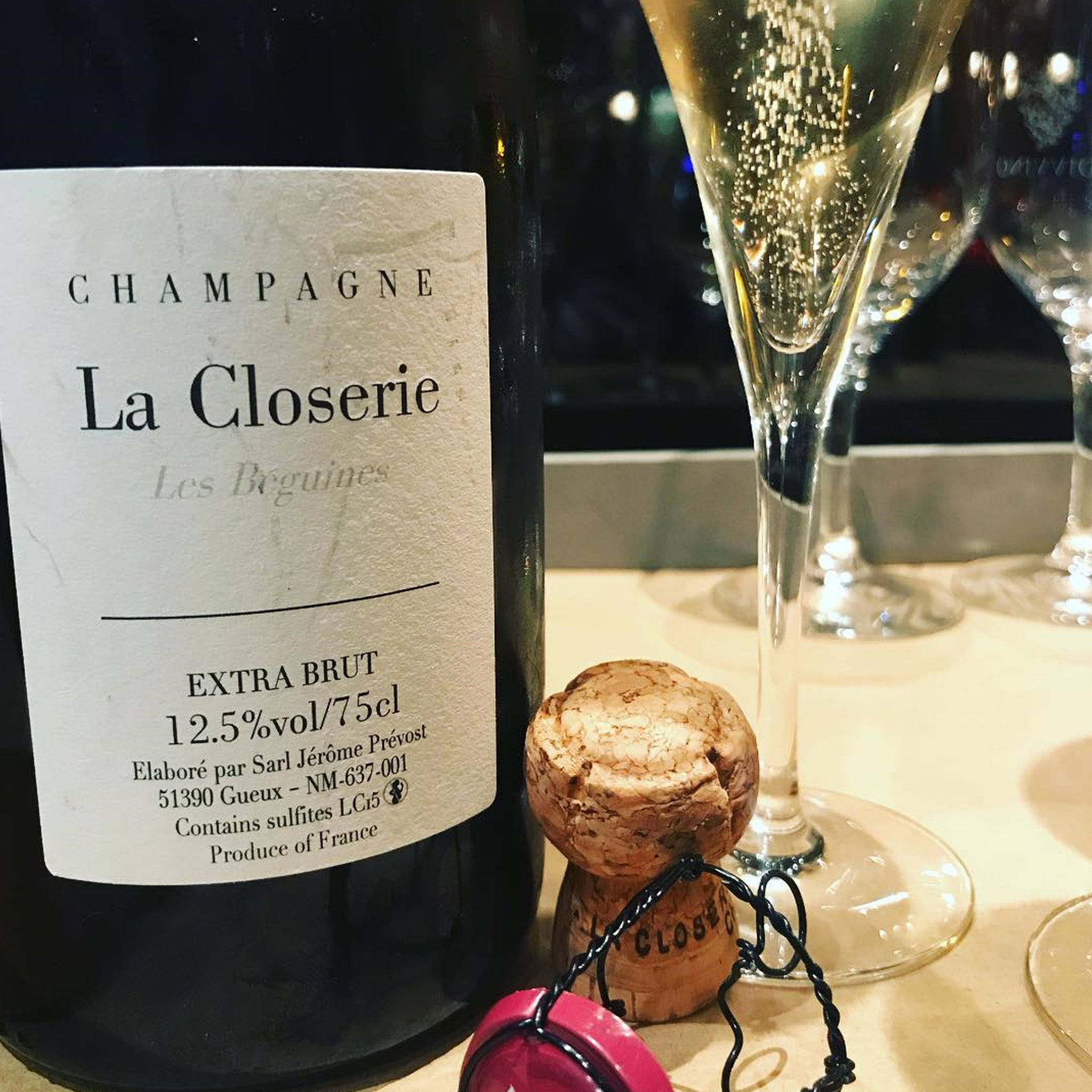 Jerome Prevost La Closerie Les Béguines LC22 Extra Brut NV