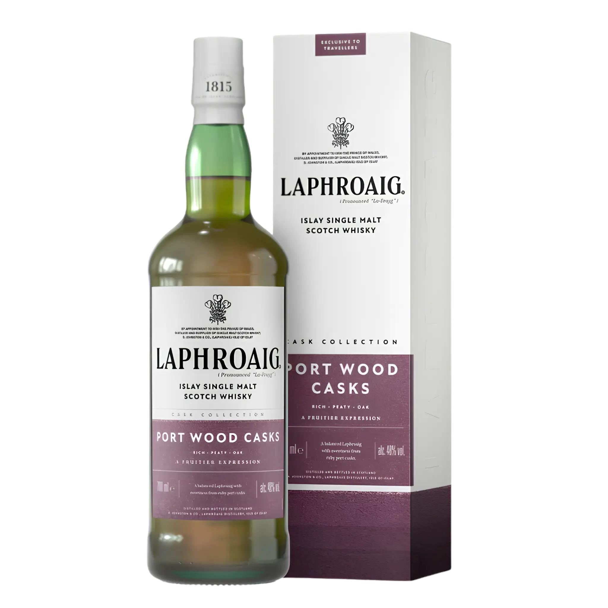 Laphroaig Port Wood Casks Single Malt Scotch Whisky 700ml