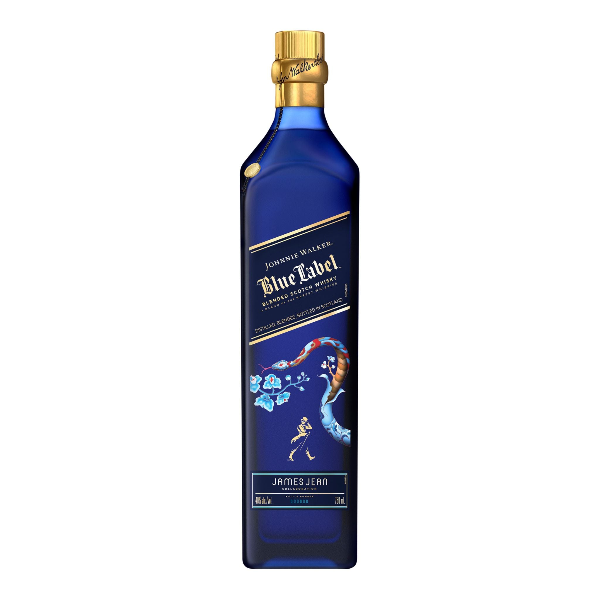 Johnnie Walker Blue Label Chinese New Year Limited Edition Year Of The Snake Blended Scotch Whisky 750ml