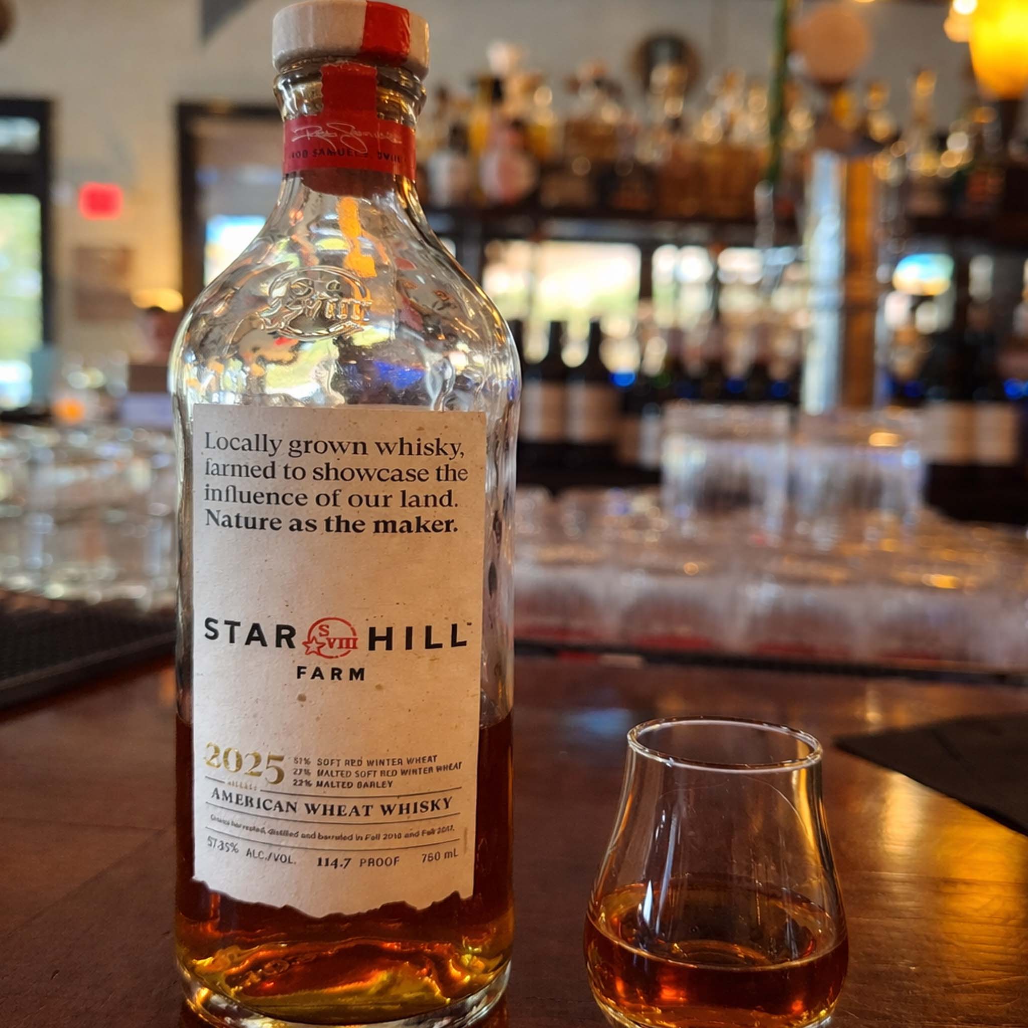 Maker's Mark Star Hill Farm Bourbon Whiskey 700ml (2025 Release)