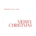 Merry Christmas Greeting Card - Kent Street Cellars