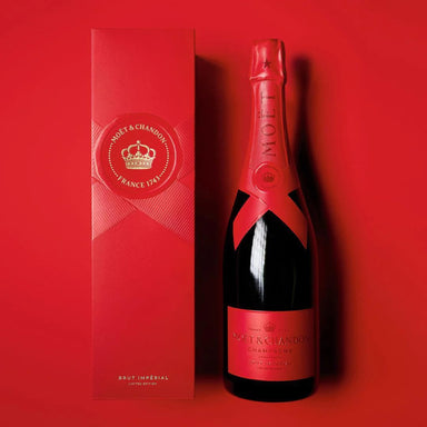 Moet & Chandon Impérial Brut NV Red Limited Edition (Gift Boxed) - Kent Street Cellars