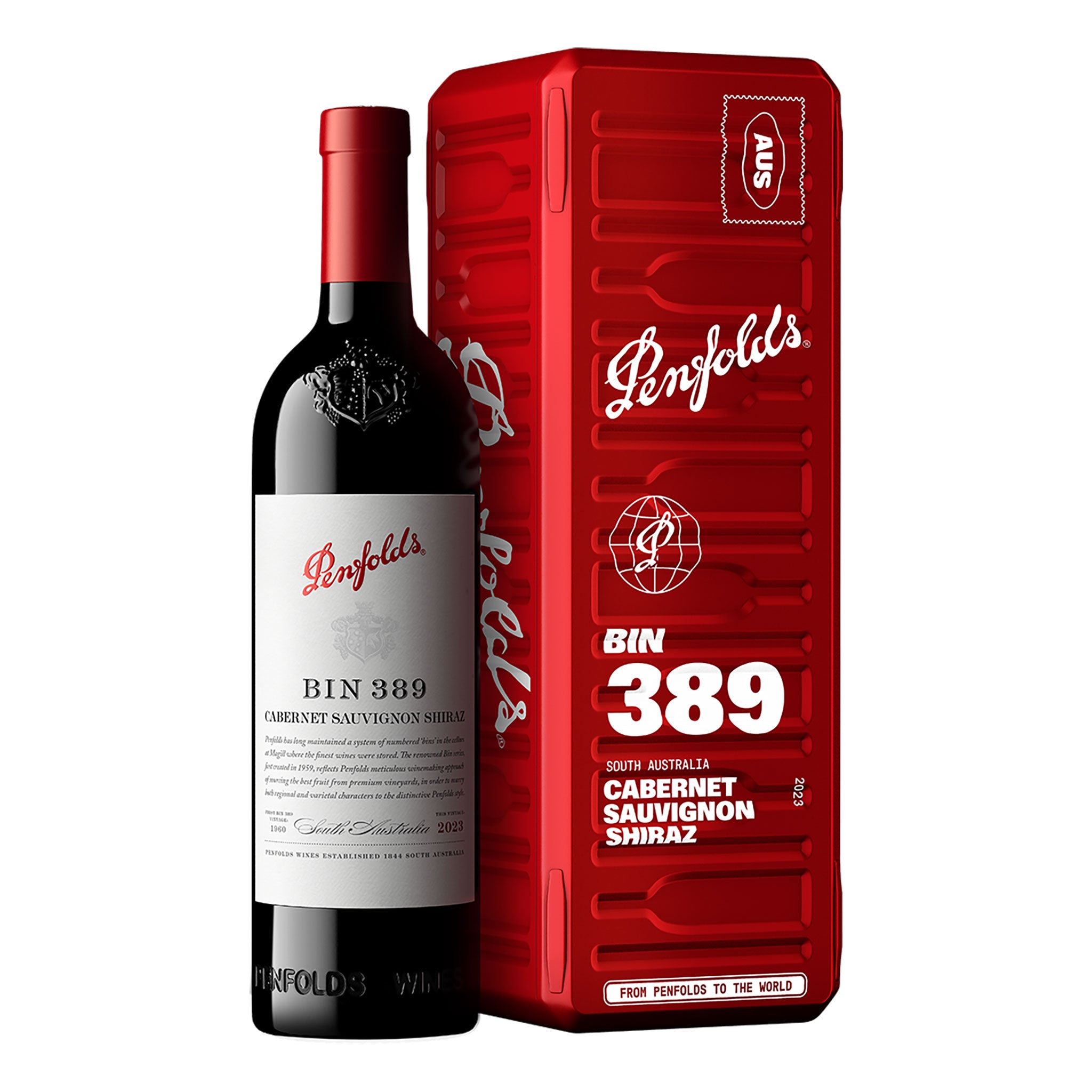Penfolds Bin 389 Cabernet Shiraz 2023 (Gift Boxed)
