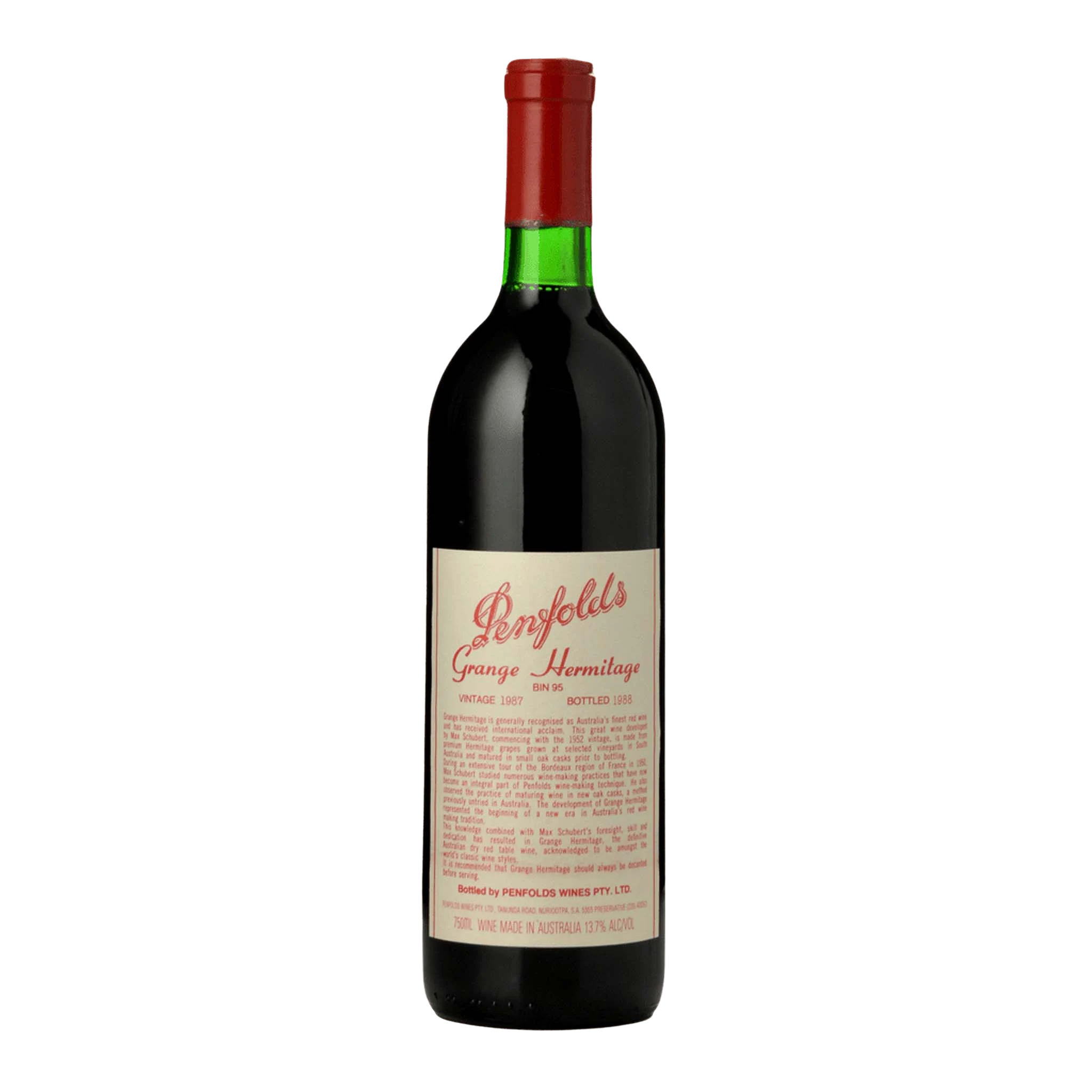Penfolds Bin 95 Grange Shiraz 1987