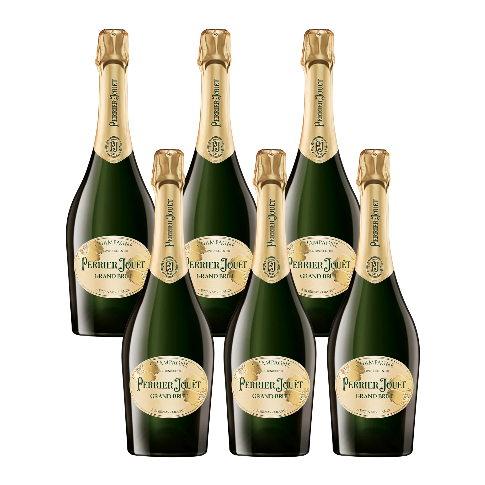 Perrier-Jouët Grand Brut NV (6 Bottles)