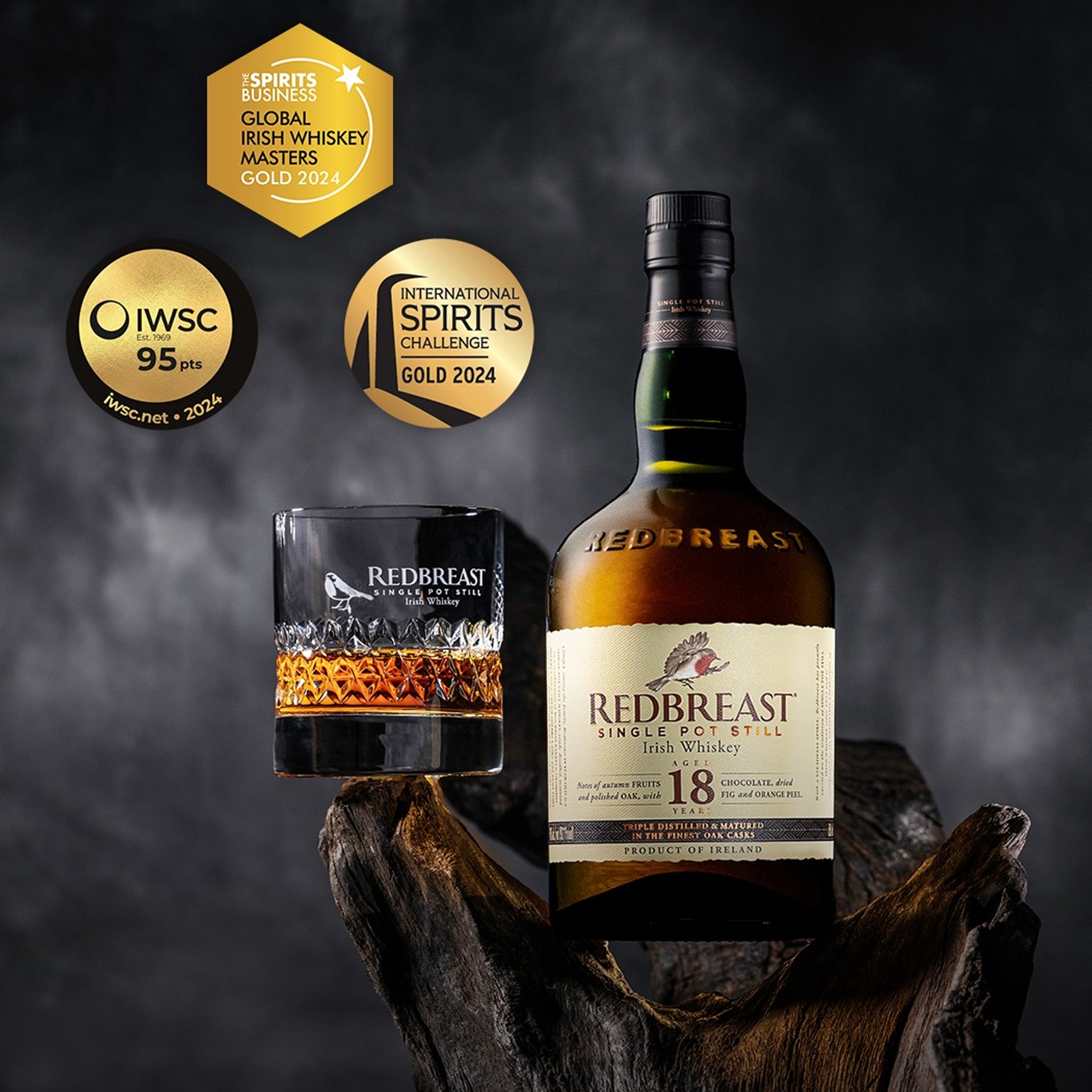 Redbreast 18 Year Old Single Pot Still Irish Whiskey 700ml