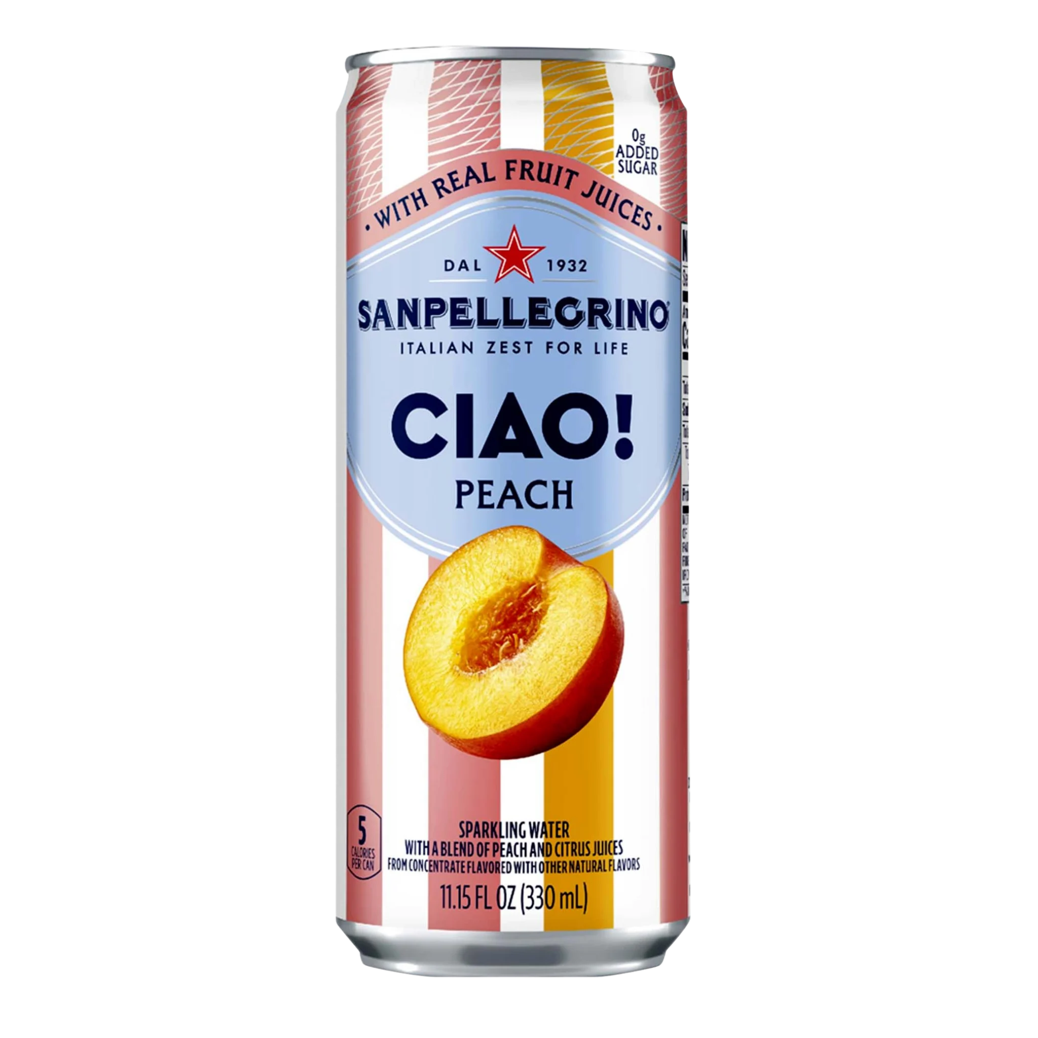 San Pellegrino Ciao Peach 330ml (Case)