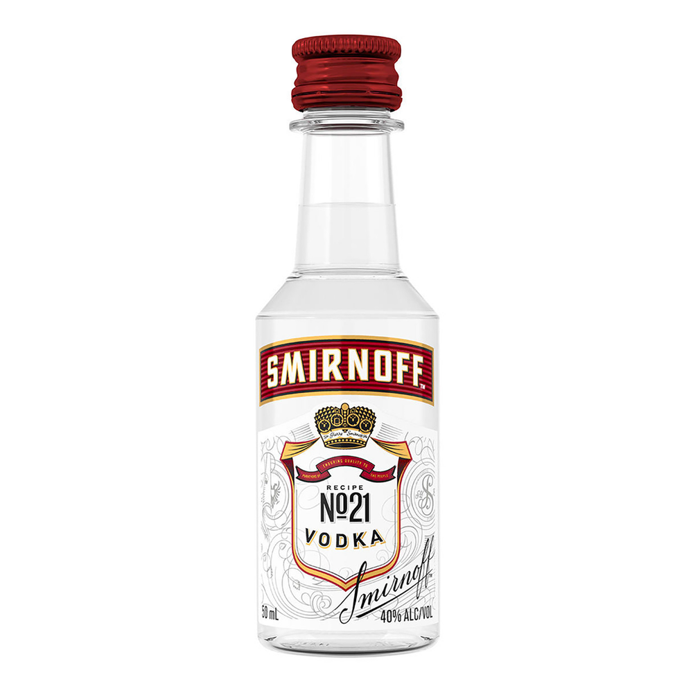 Smirnoff Red Label Vodka 50ml - Kent Street Cellars