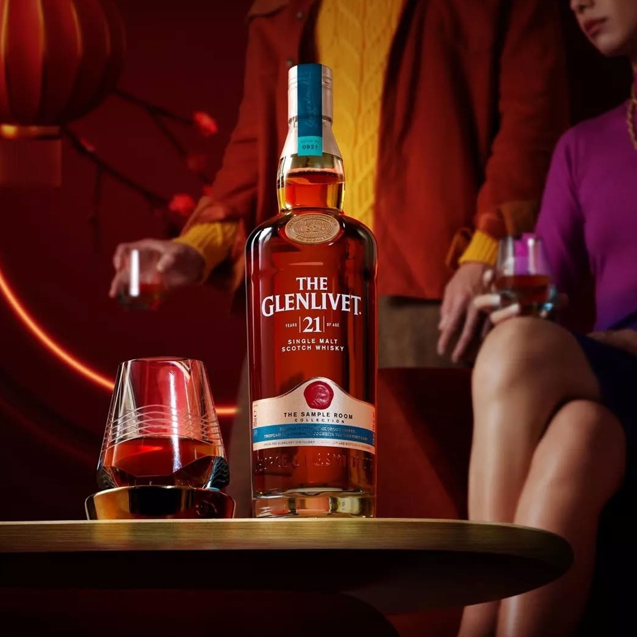 Glenlivet 21 Year Old The Sample Room Collection Single Malt Scotch Whisky 700ml