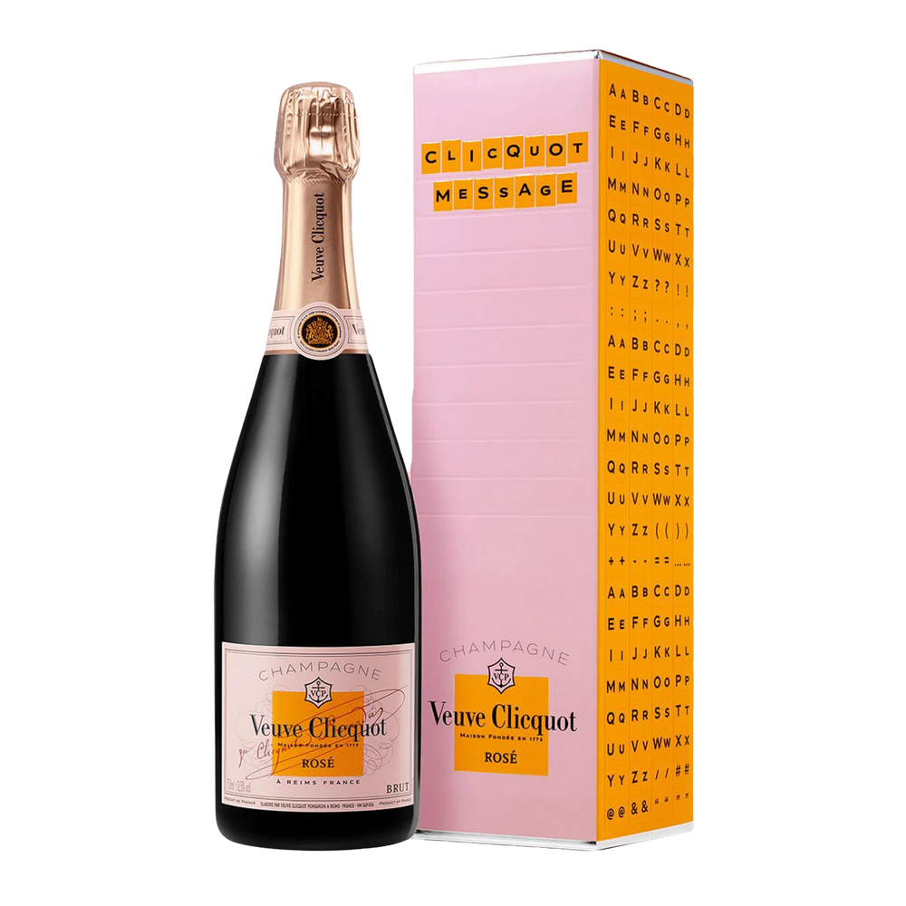 Veuve Clicquot Rose NV Message Box - Kent Street Cellars