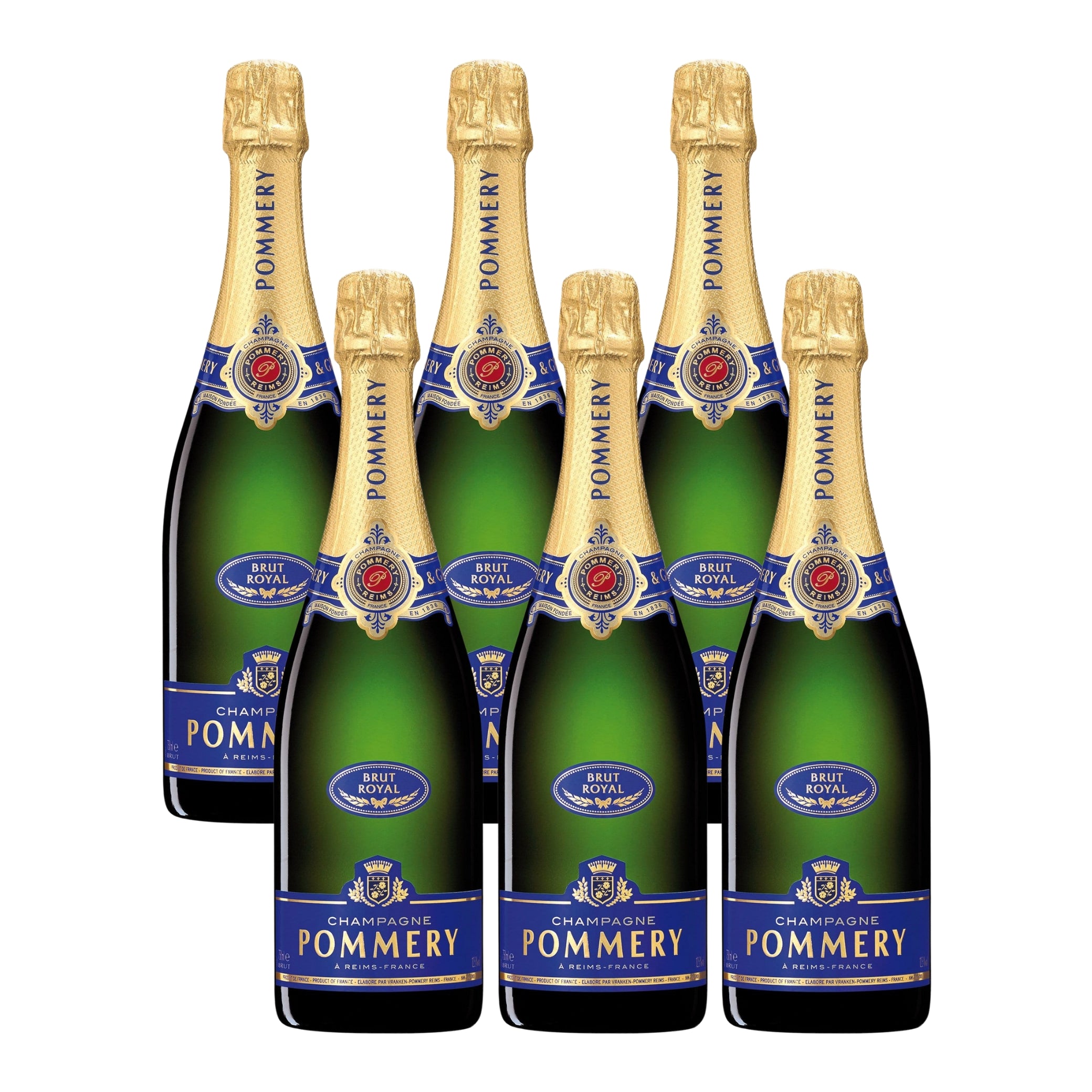 Pommery Brut Royal NV (6 Bottles) Kent Street Cellars