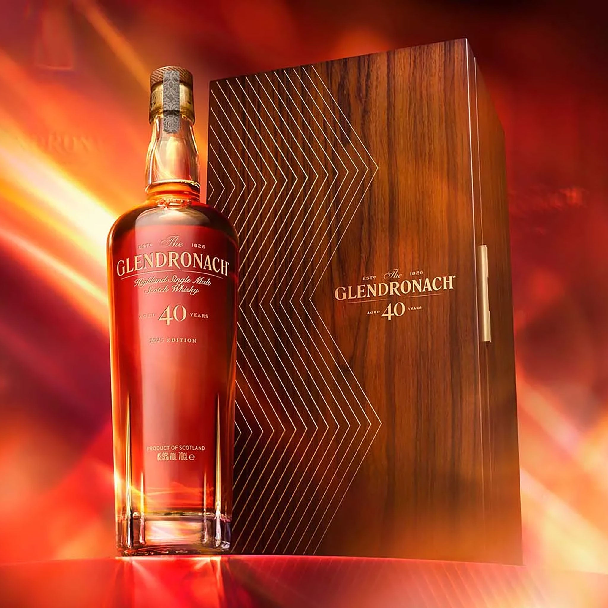 The Glendronach 40 Year Old Single Malt Scotch Whisky 700ml