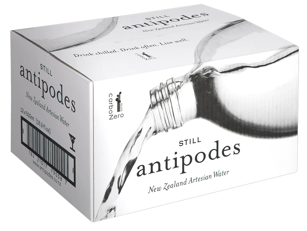 Antipodes Still Mineral Water 500ml (Case) - Kent Street Cellars