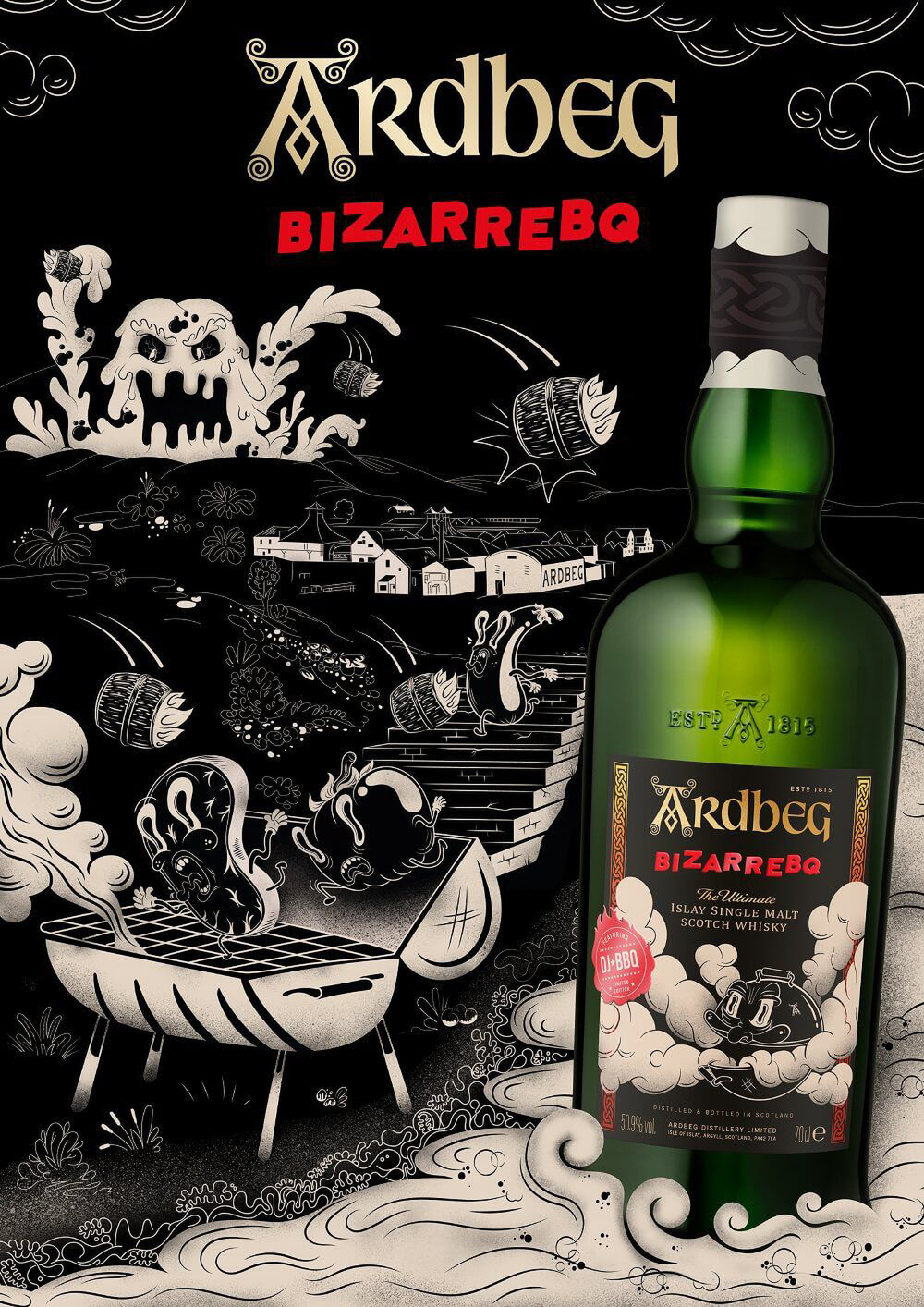 Ardbeg BizarreBQ Single Malt Scotch Whisky 700ml