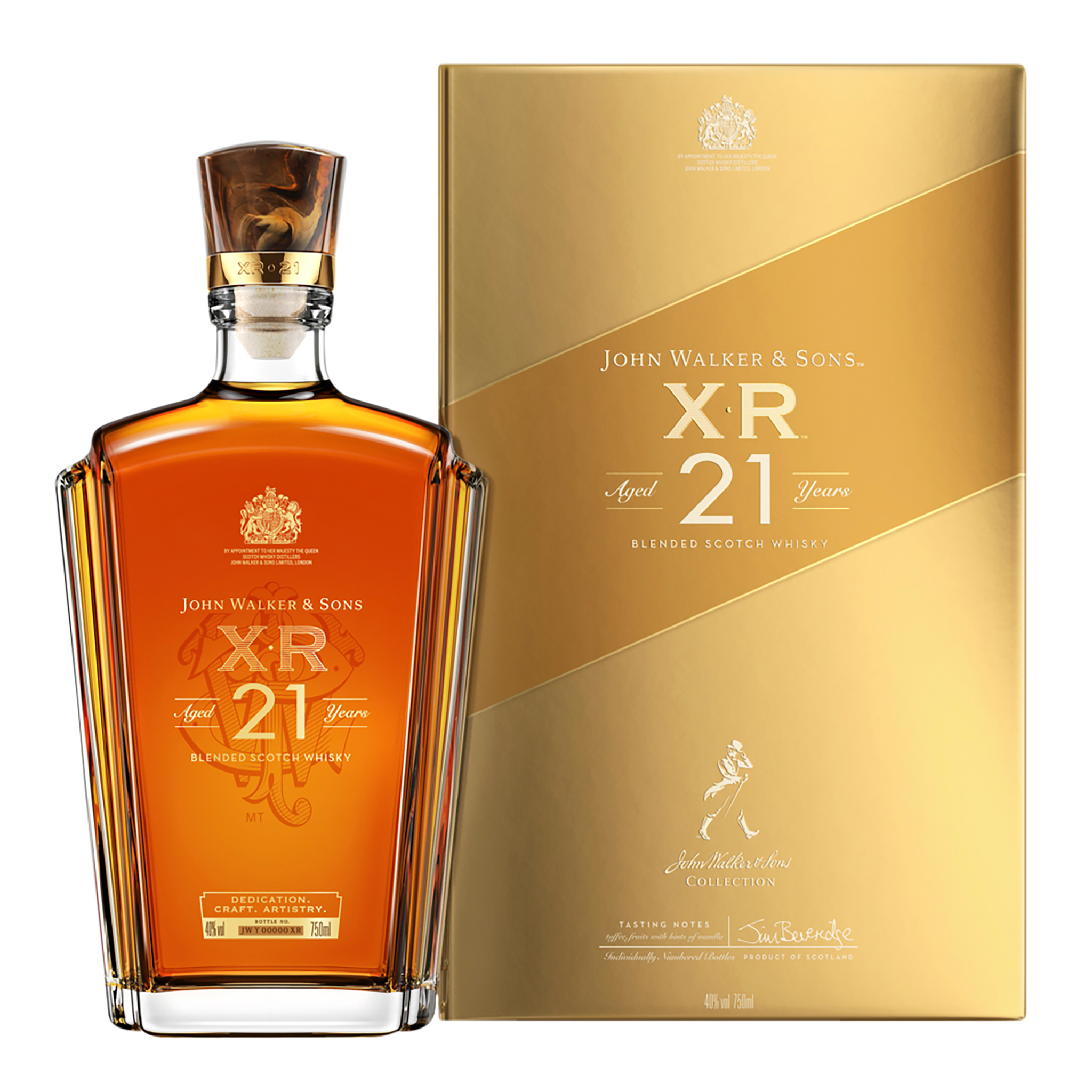 John Walker & Sons XR 21 Year Old Blended Scotch Whisky 750ml