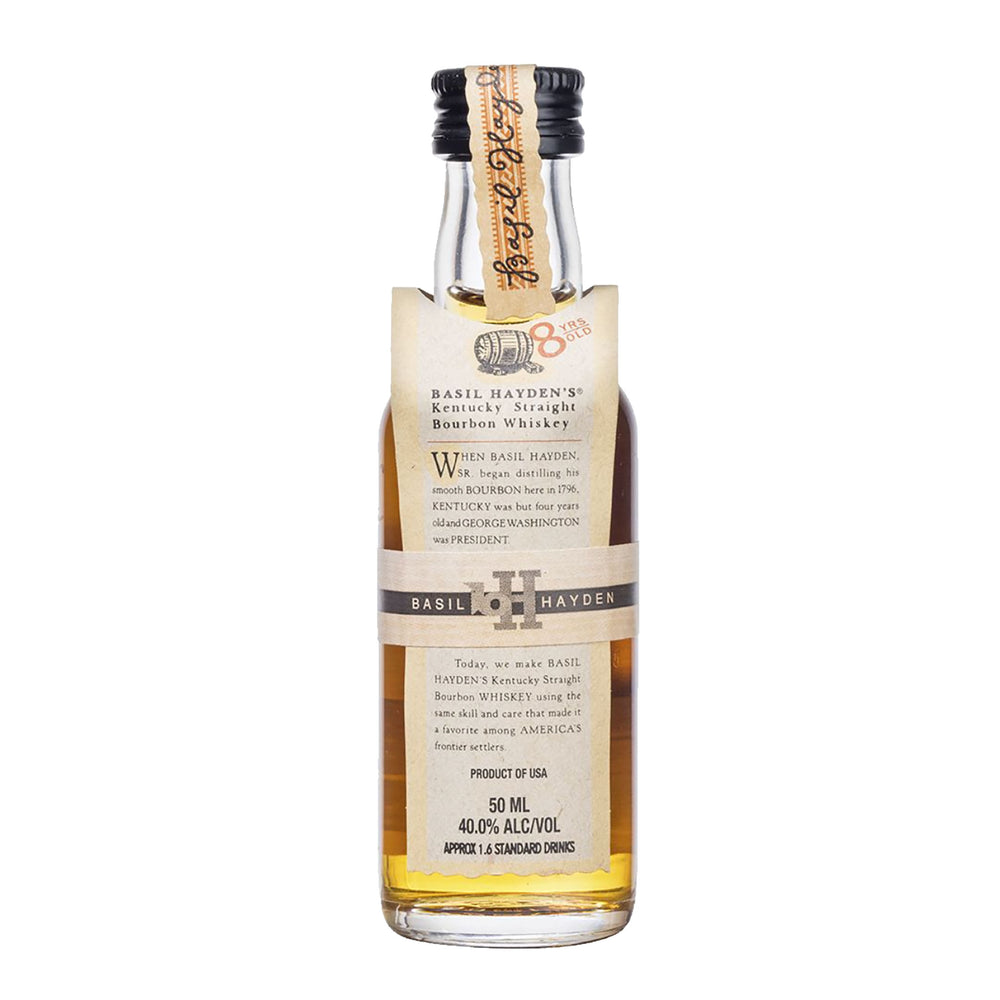 Basil Hayden's Kentucky Straight Bourbon Whiskey 50ml - Kent Street Cellars