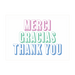 Merci Greeting Card - Kent Street Cellars