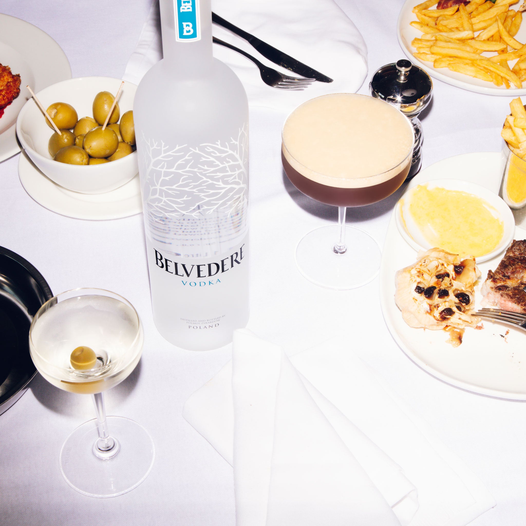 Belvedere Vodka and Martini - Kent Street Cellars