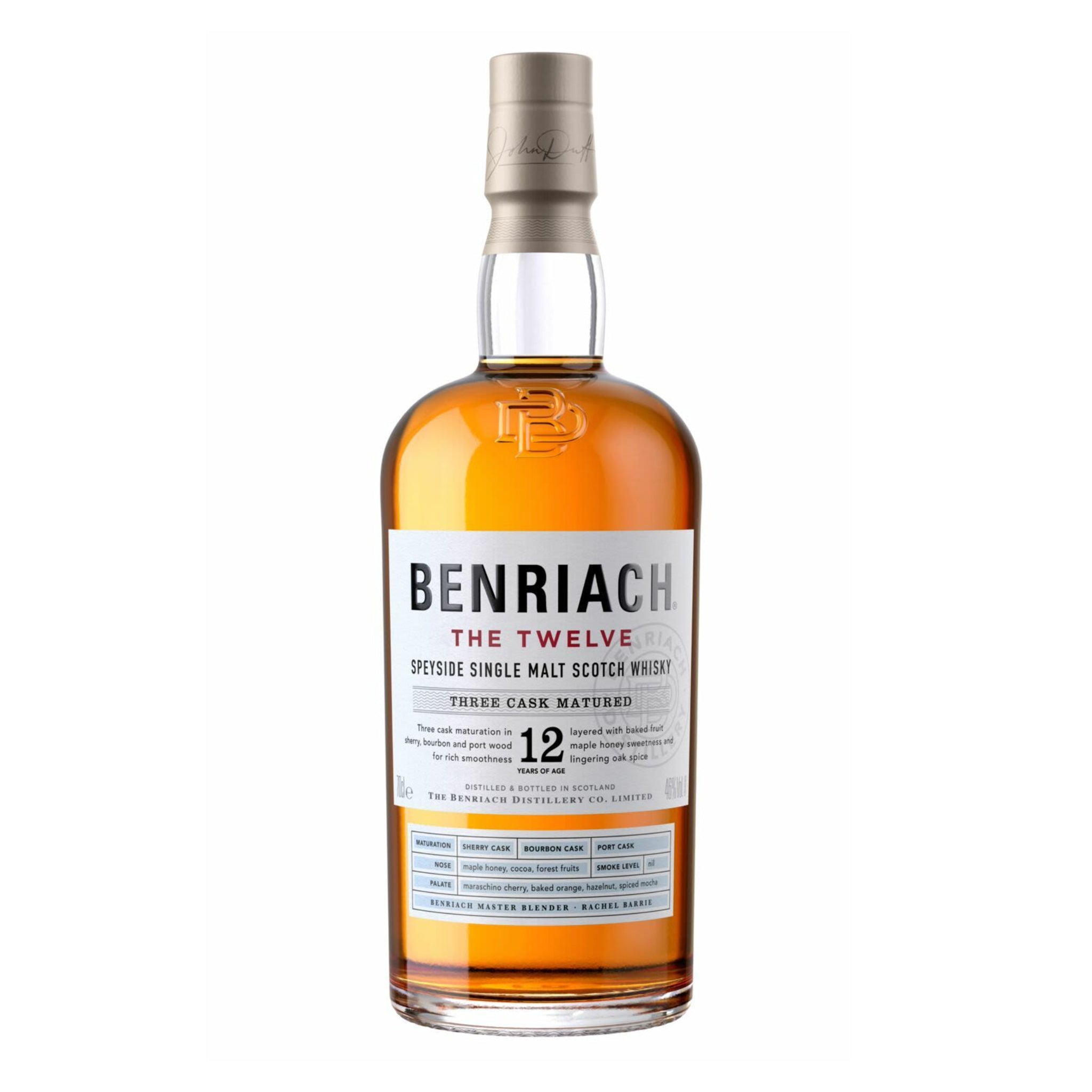 Benriach The Twelve 12 Year Old Single Malt Scotch Whisky 700ml