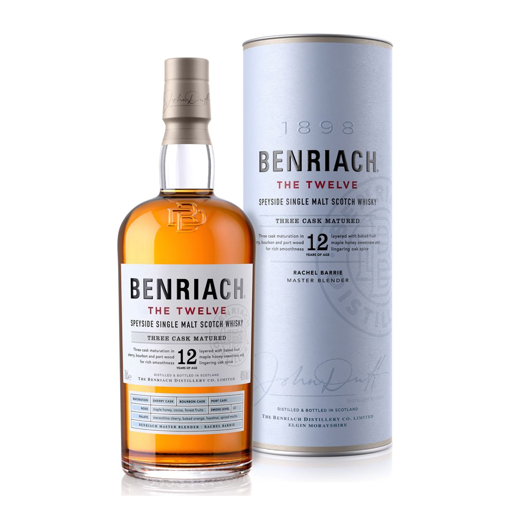 Benriach The Twelve 12 Year Old Single Malt Scotch Whisky 700ml