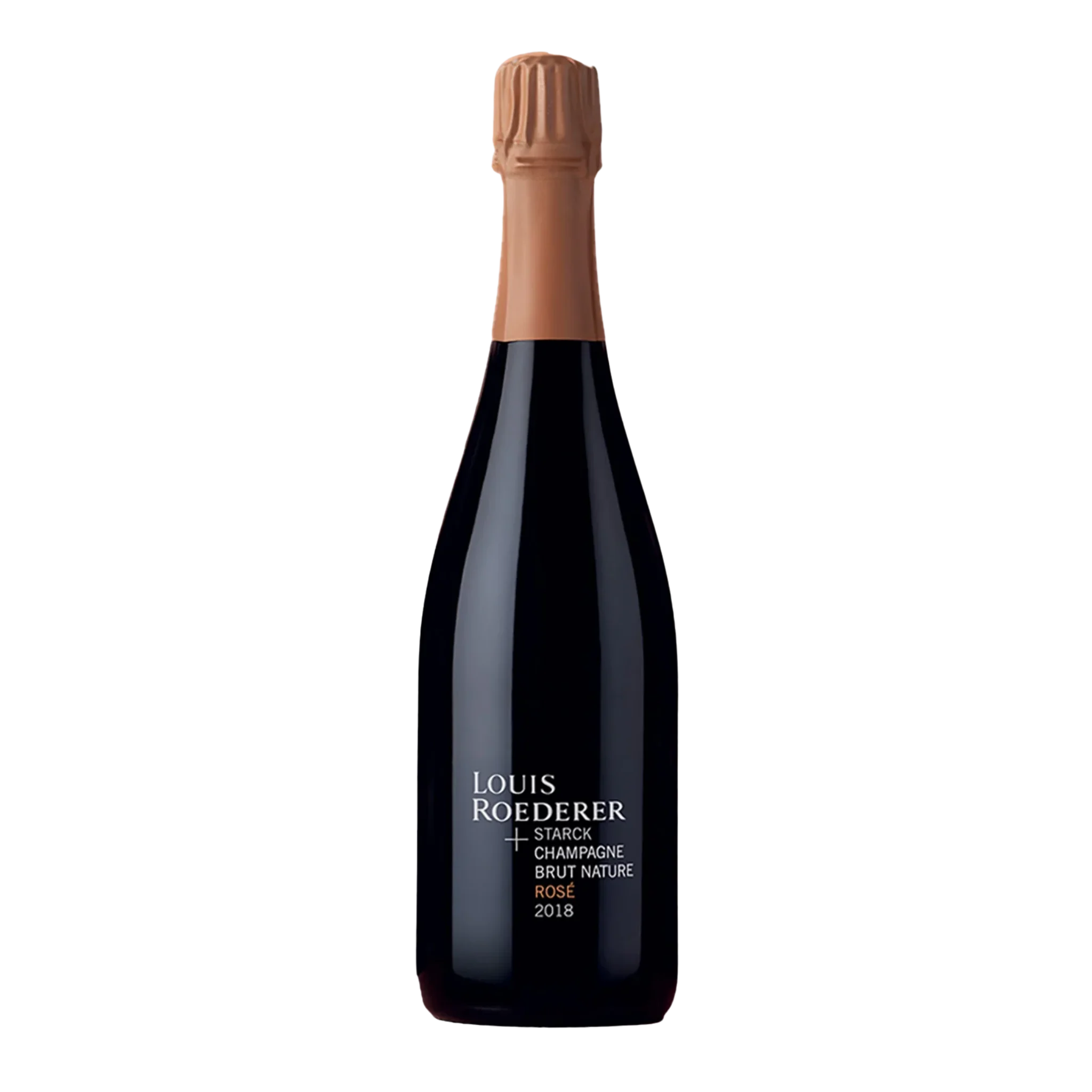 Louis Roederer et Philippe Starck Brut Nature Rose 2018
