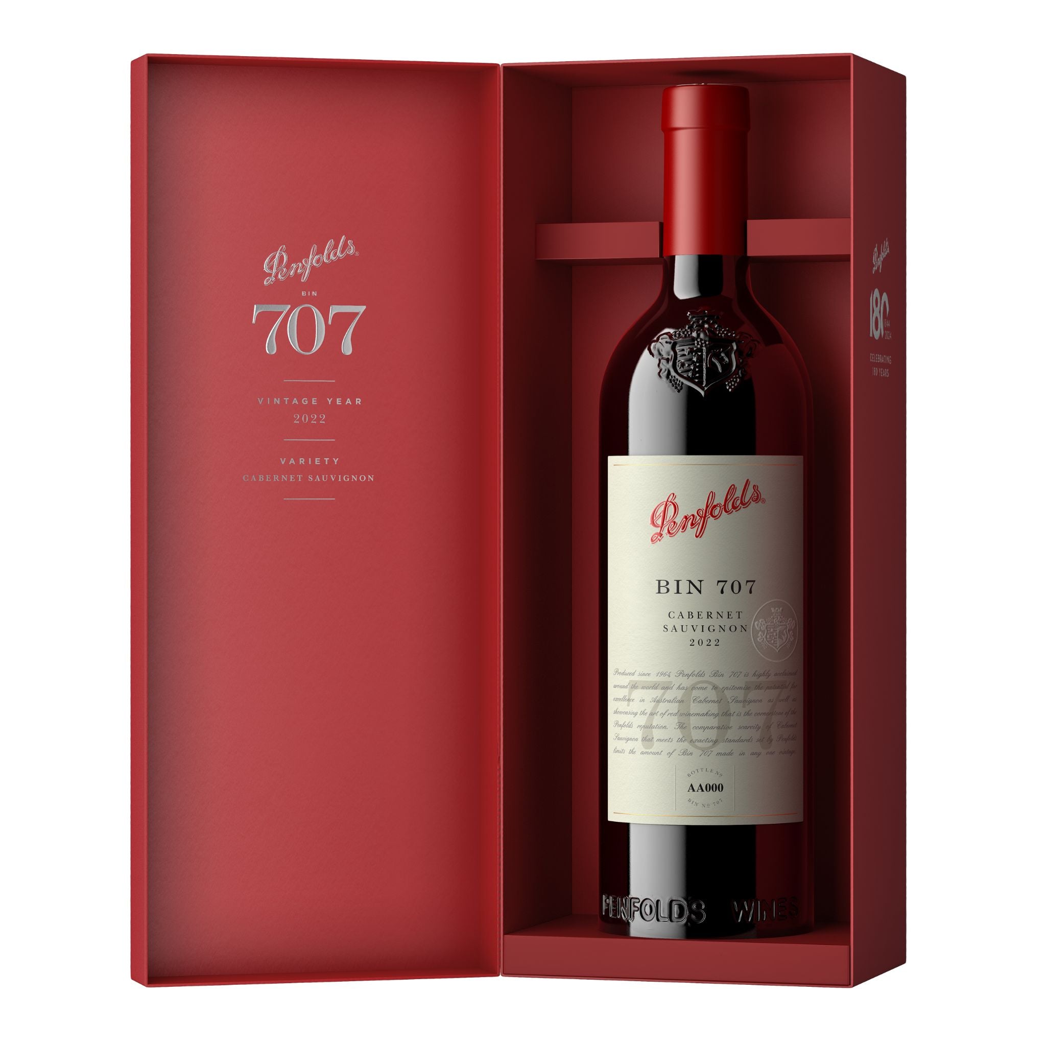 Penfolds Bin 707 Cabernet Sauvignon 2022 (Gift Boxed)