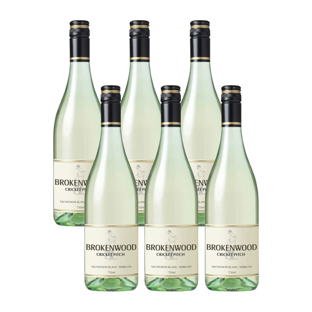 Brokenwood Cricket Pitch Sauvignon Blanc Semillon 2023 (6 Bottles)